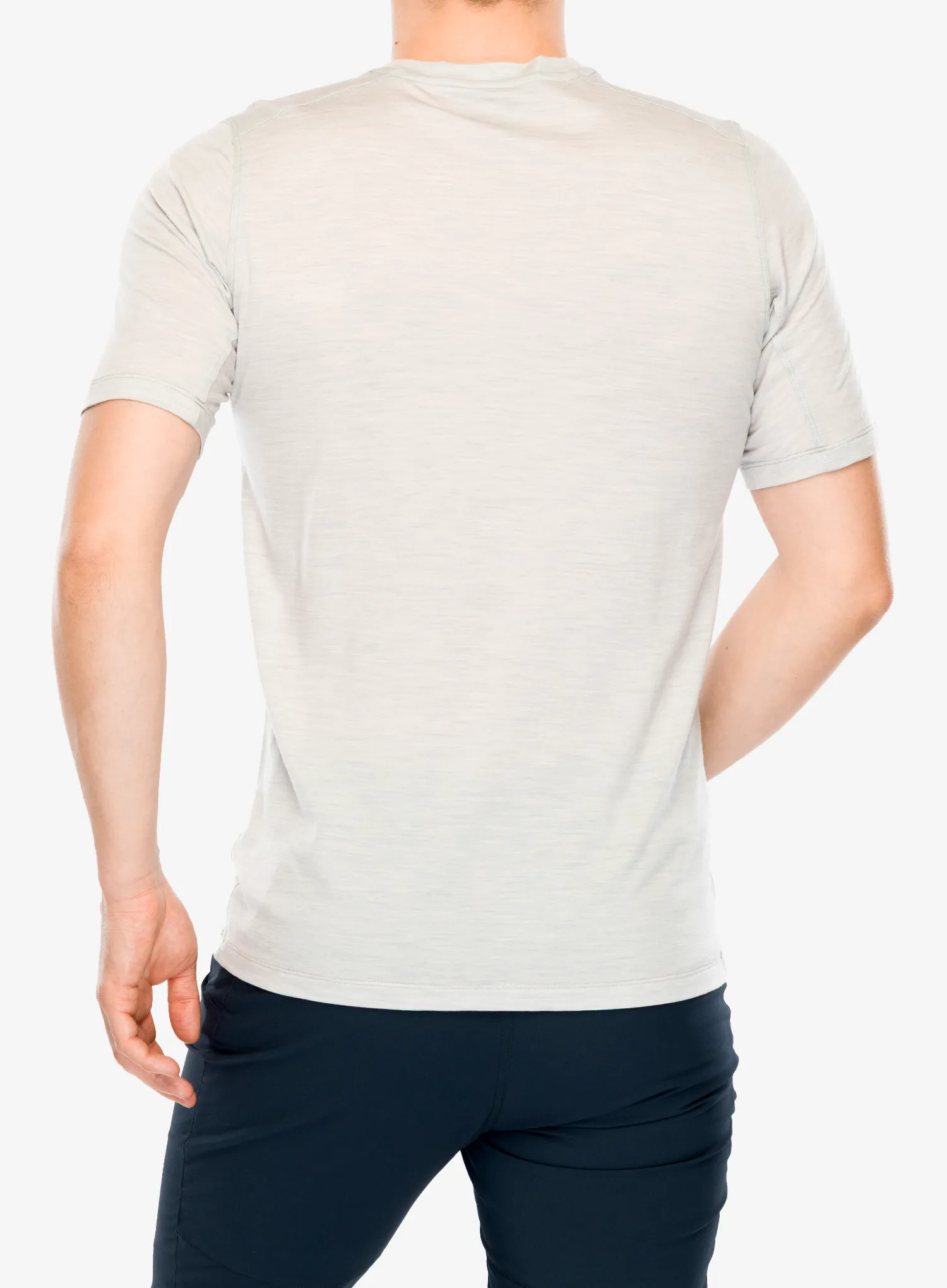 Merinoshirt Arcteryx Ionia Merino Wool SS - solitude heather