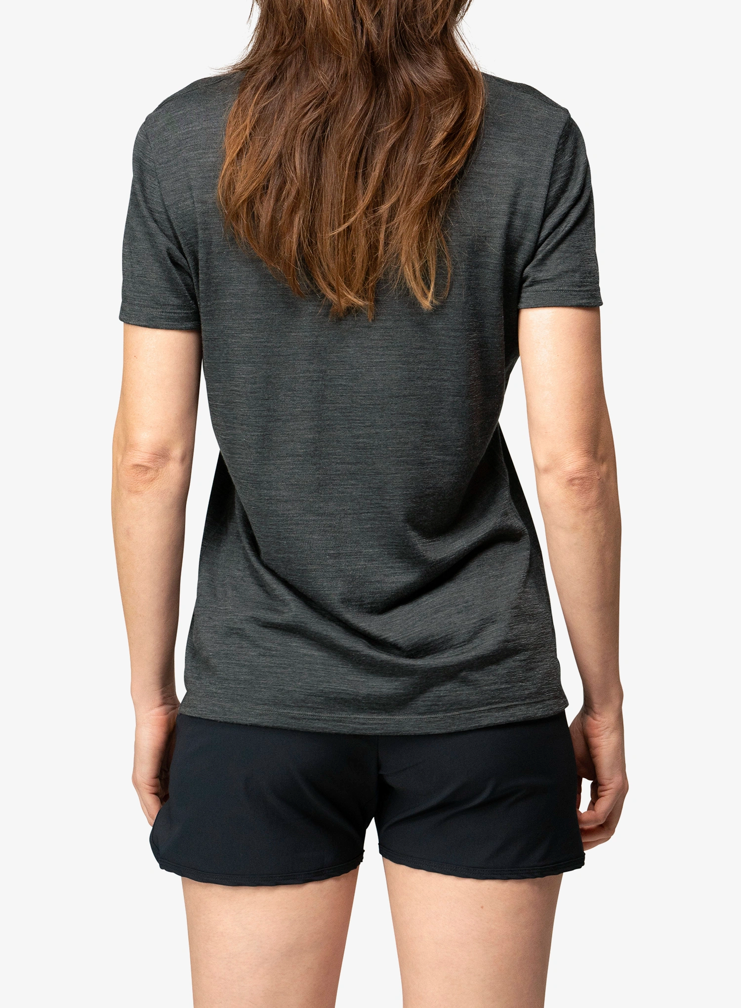 Merinoshirt Damen Devold Active Spring Tee - anthracite
