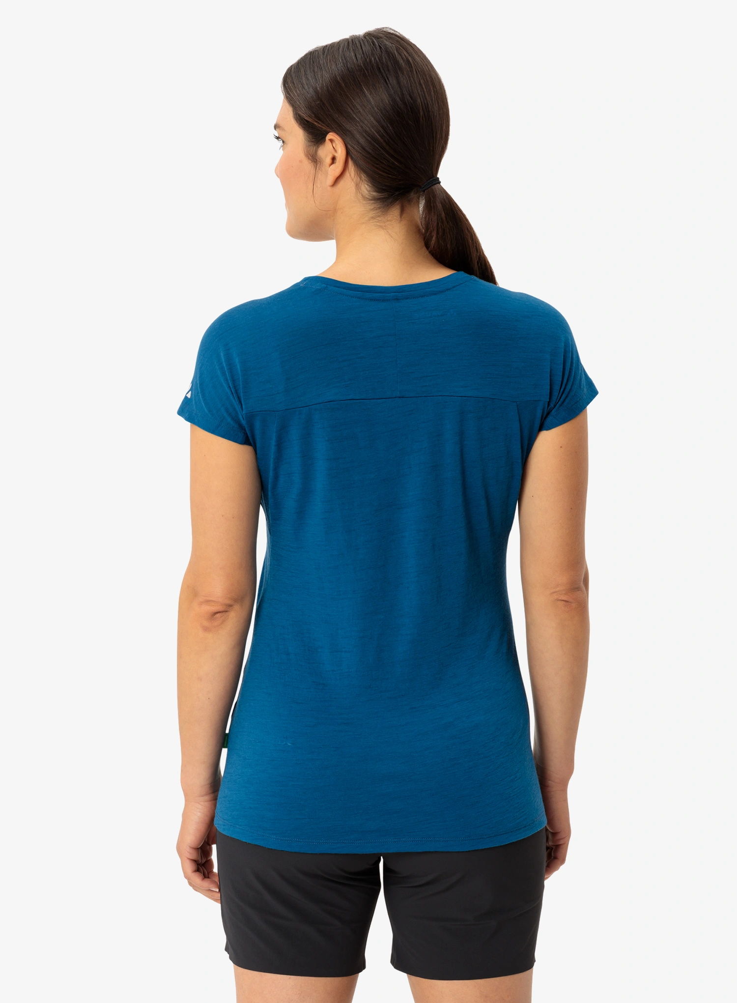 Merinoshirt Damen Vaude Tekoa Wool T-Shirt - shore blue