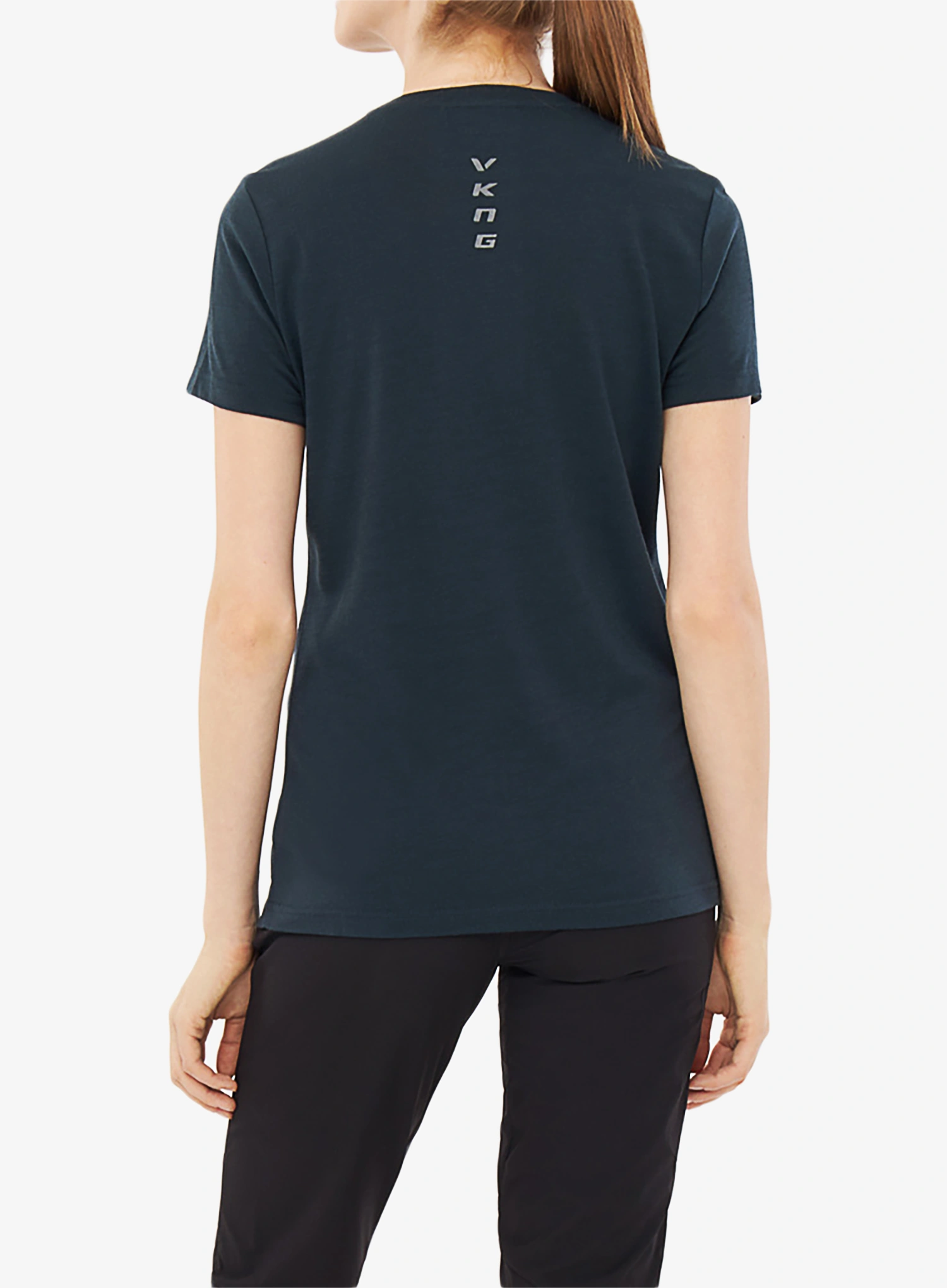 Merinoshirt Damen Viking Salen - navy