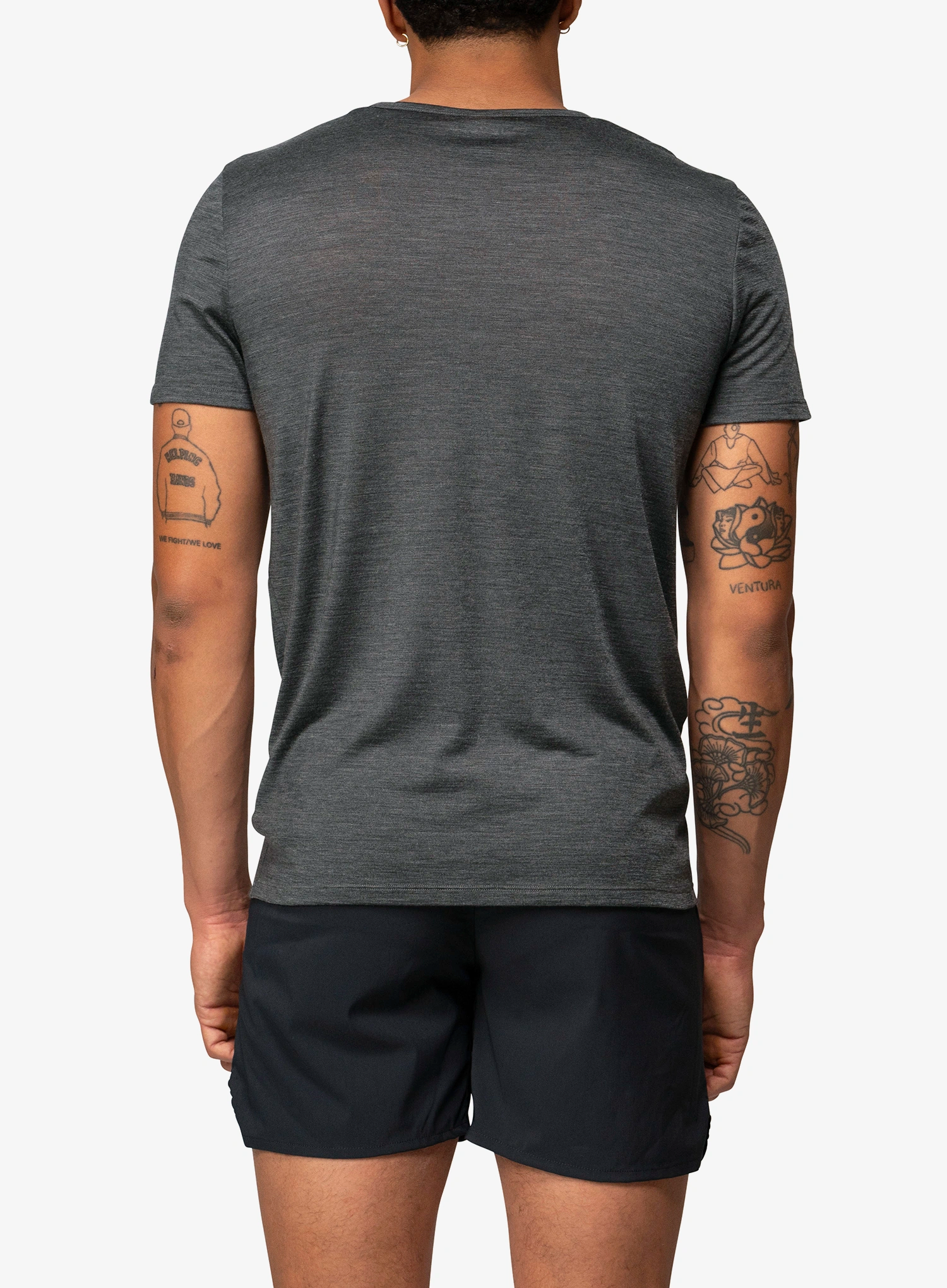 Merinoshirt Devold Active Outline Tee - anthracite