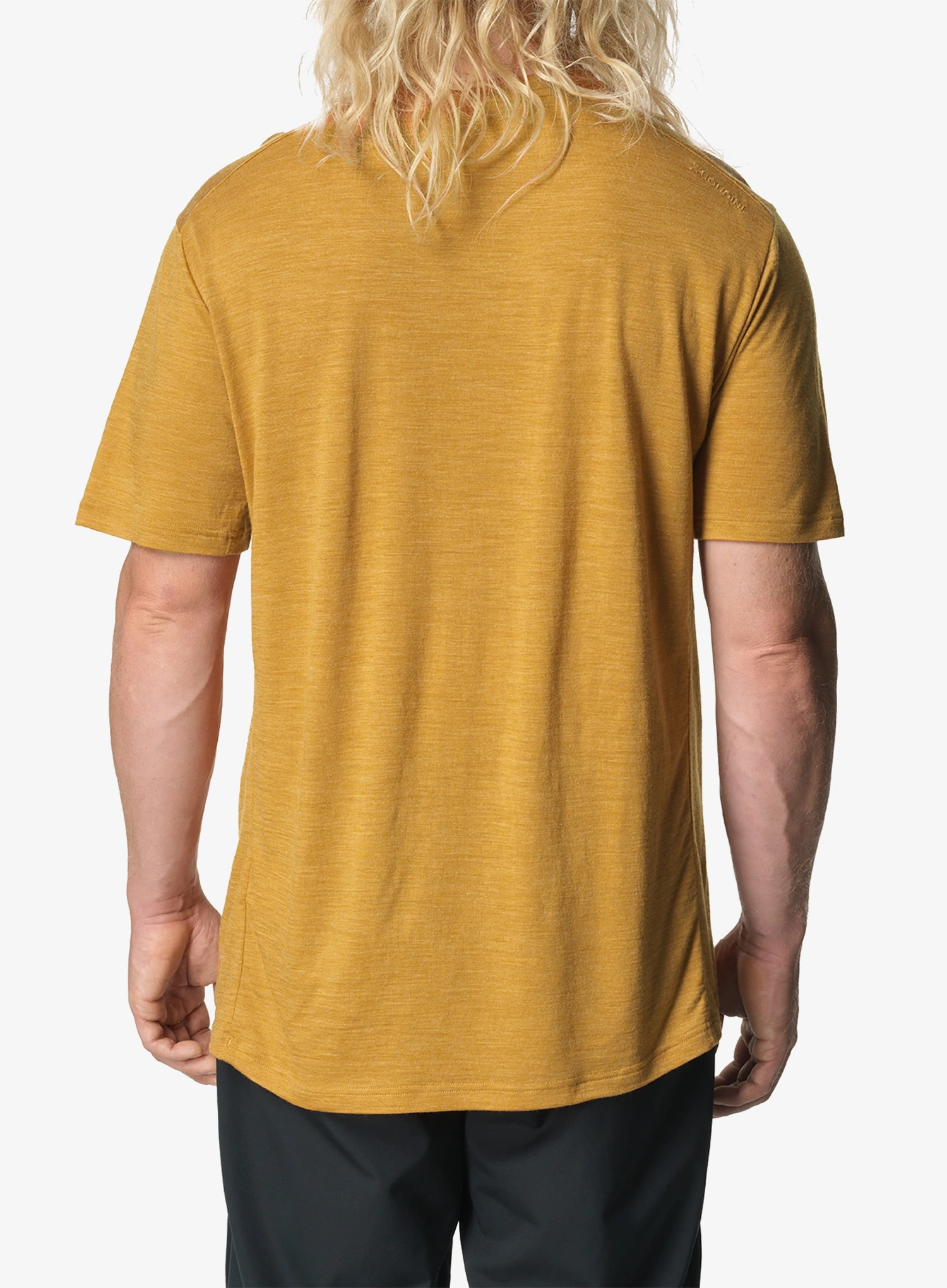 Merinoshirt Houdini Activist Tee - greenish gold