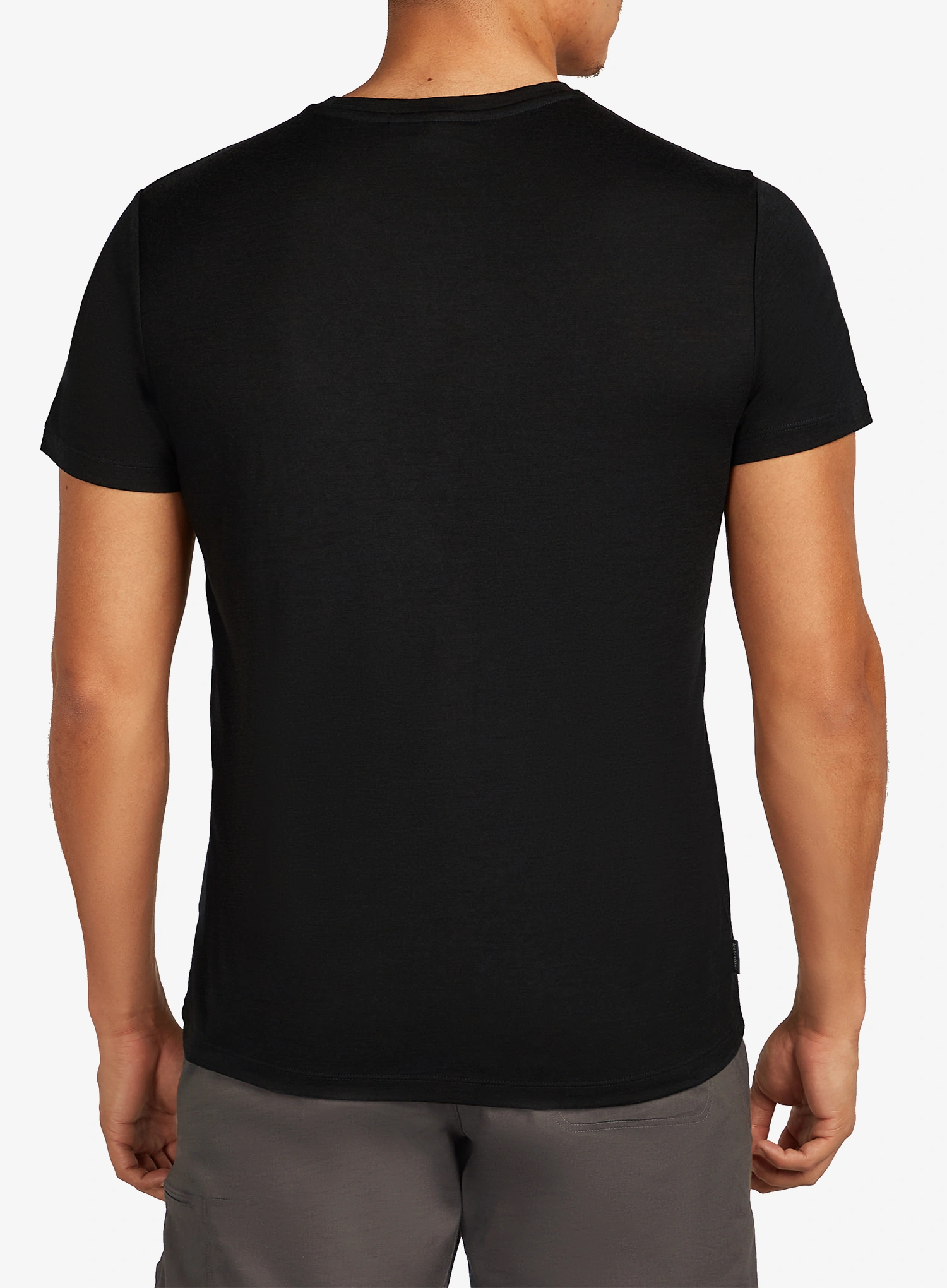 Merinoshirt Icebreaker Merino 150 Tech Lite SS T Skiing Yeti - black