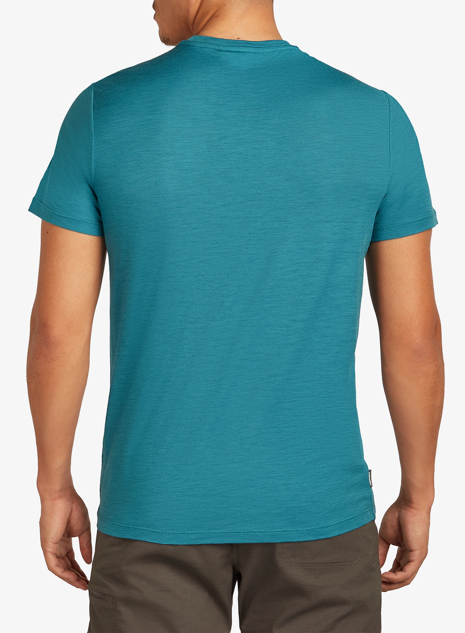Merinoshirt Icebreaker Merino 150 Tech Lite SS Tee Mountain Pulse - topaz