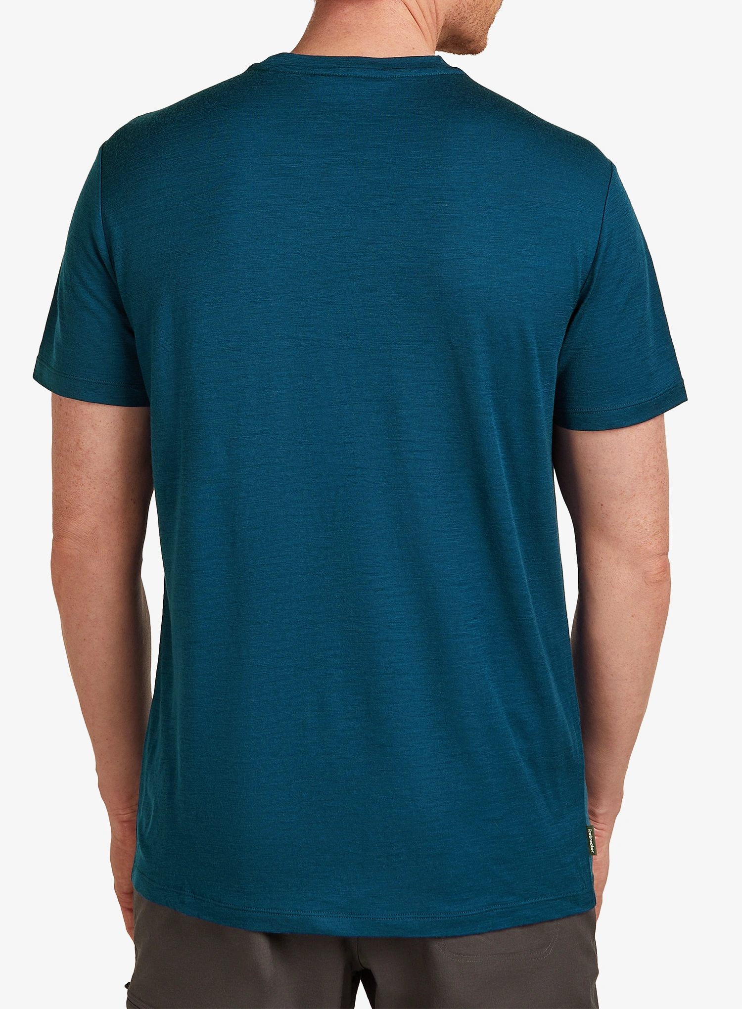Merinoshirt Icebreaker Merino 150 Tech Lite SS Tee Ruapehu Round - atlantis