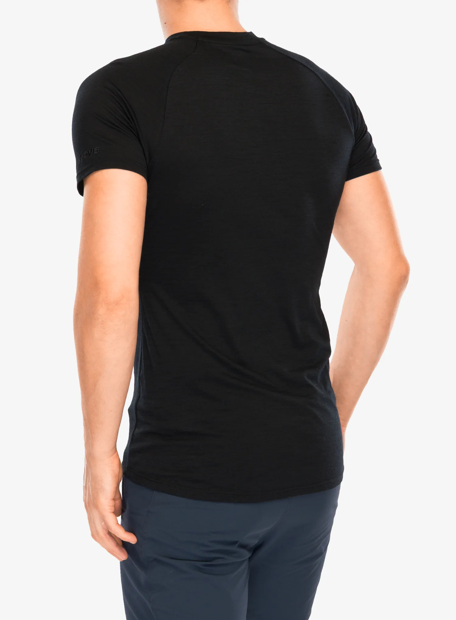 Merinoshirt Inov-8 Merino Short Sleeve T-Shirt - black