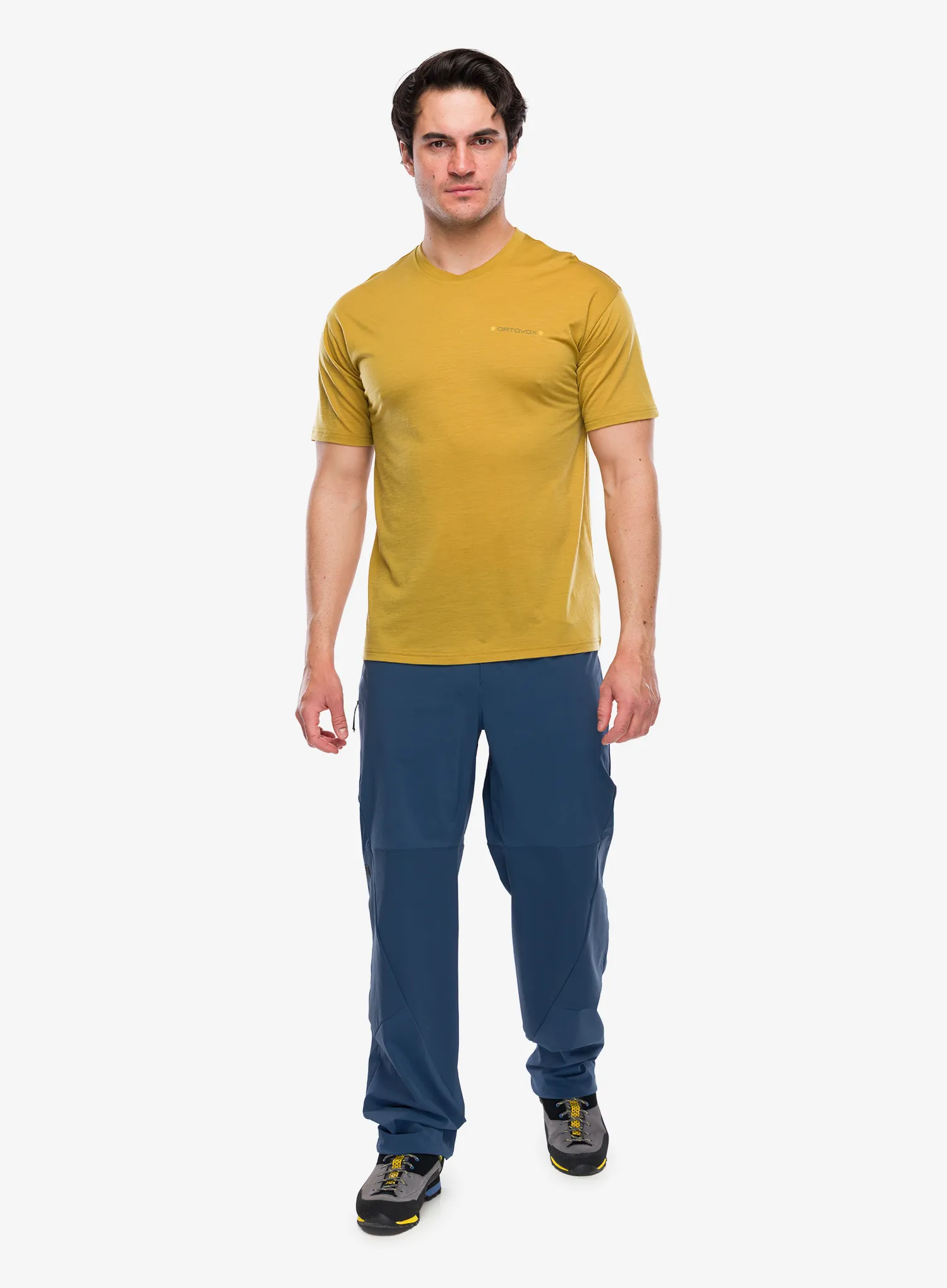 Merinoshirt Ortovox 150 Cool Climbing Vibes TS - wild cumin