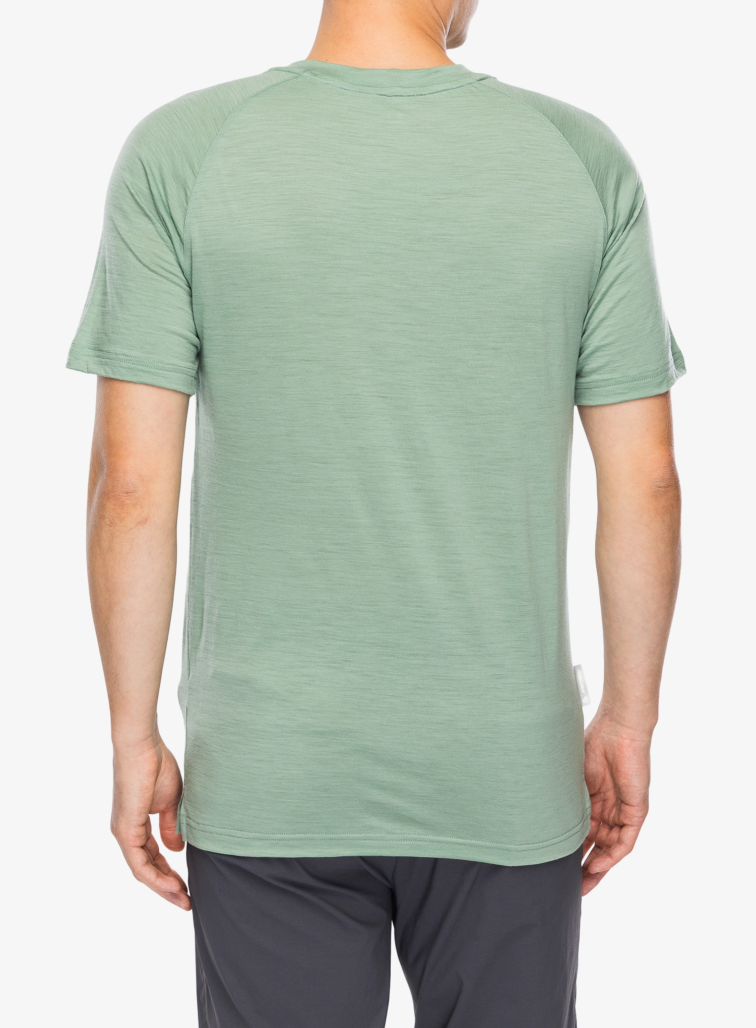 Merinoshirt Sensor Merino Air Say Yes Tee SS - basil green