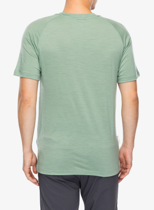 Merinoshirt Sensor Merino Air Say Yes Tee SS - basil green
