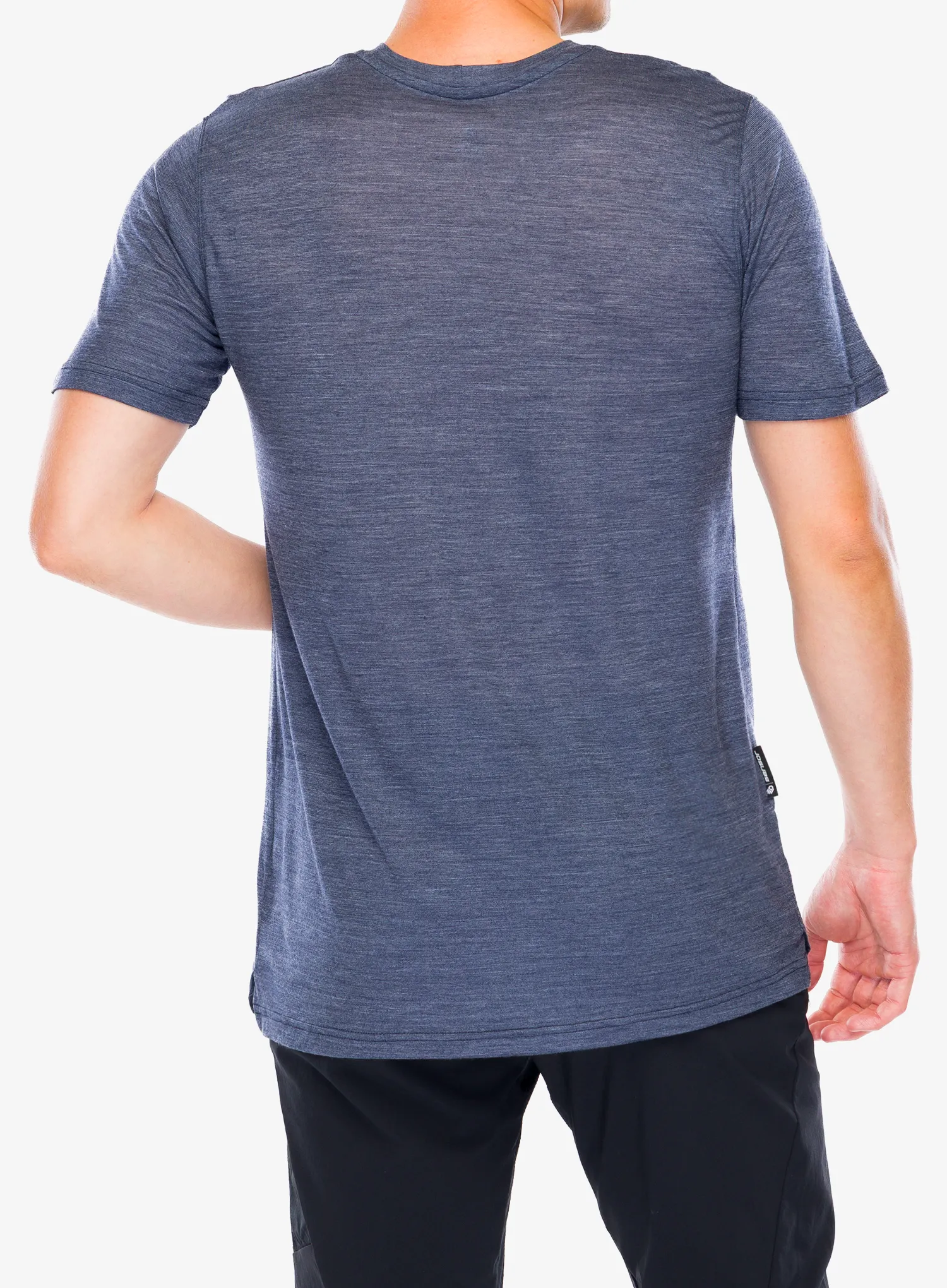 Merinoshirt Sensor Merino Lite Tee SS - mottled blue