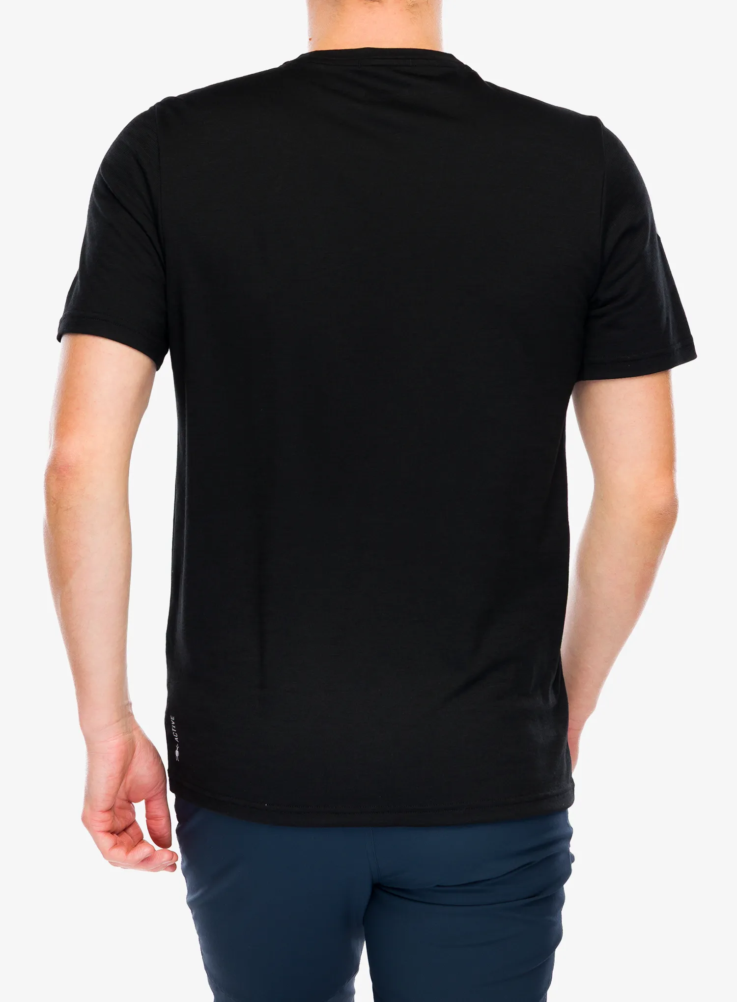 Merinoshirt Smartwool Active Short Sleeve - black