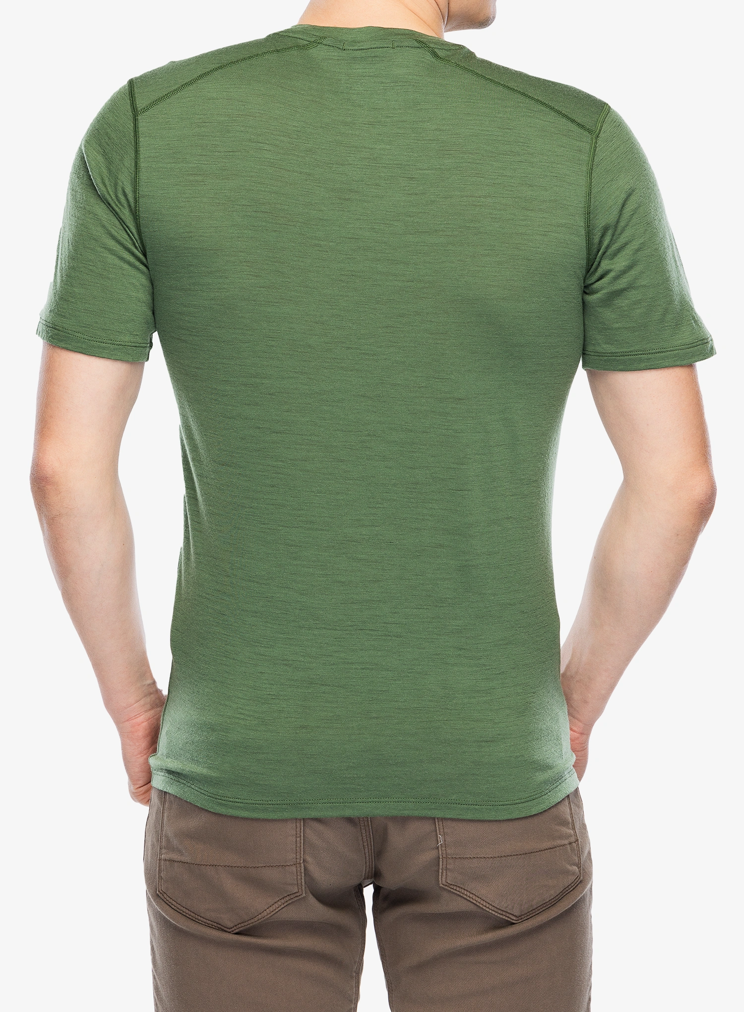 Merinoshirt Smartwool Merino Short Sleeve Tee Boxed - fern green