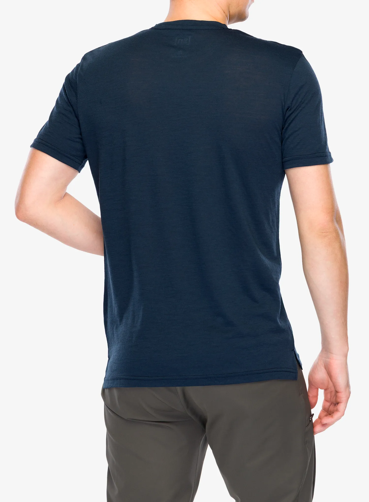 Merinoshirt Super.natural Hiking Tee - blueberry/vapor grey
