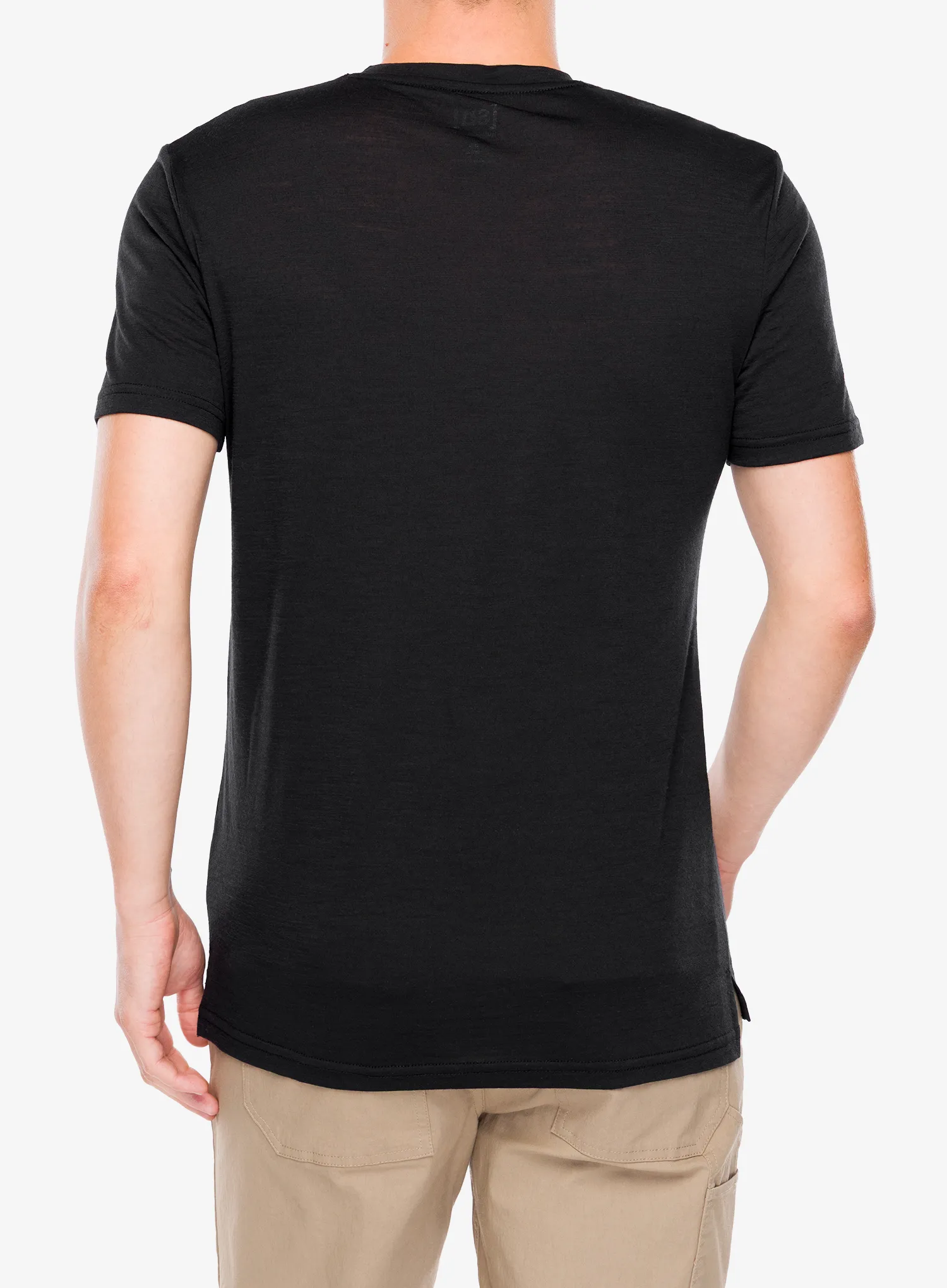 Merinoshirt Super.natural Jumping Jack Tee - jet black/feather grey
