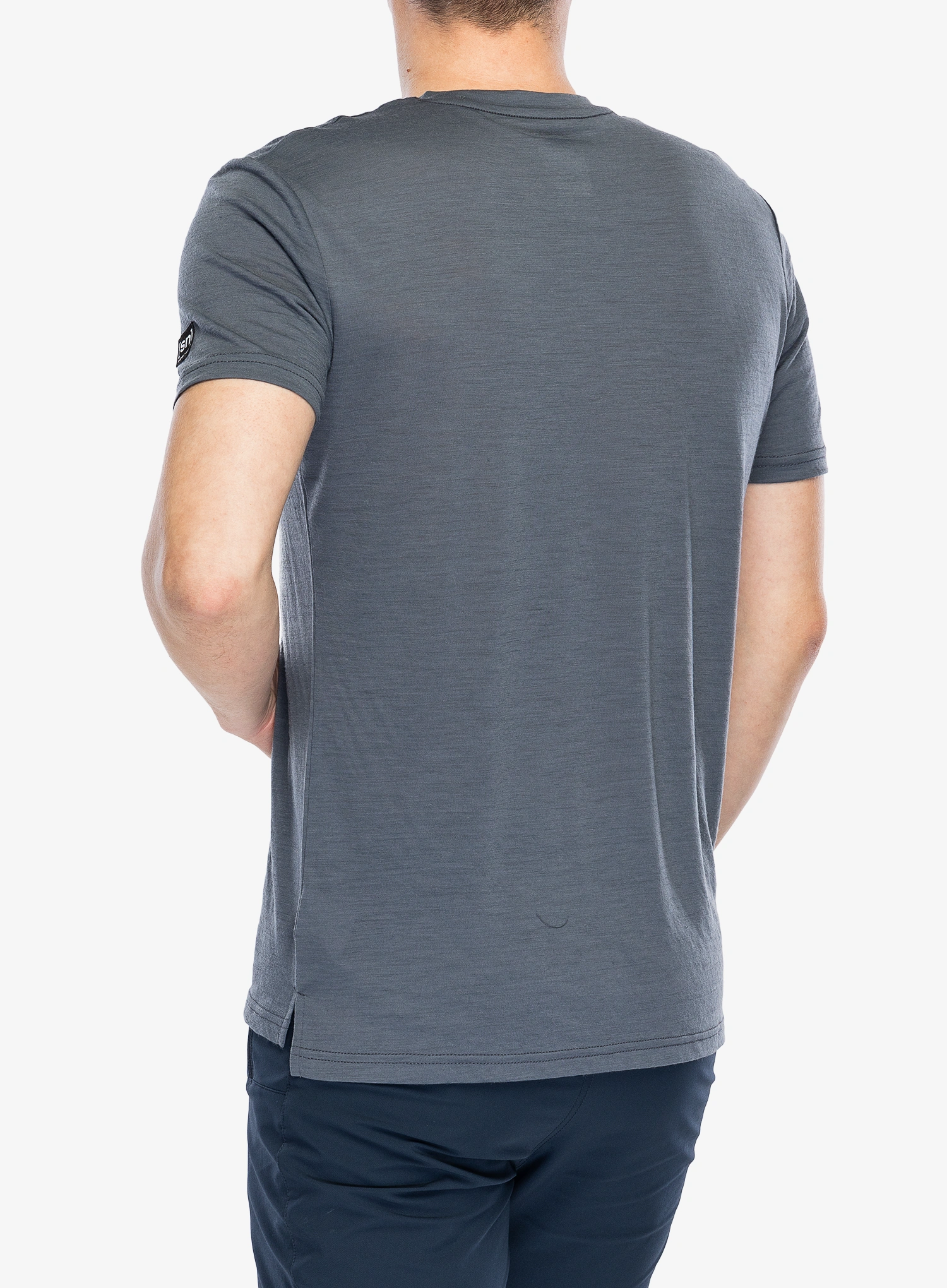 Merinoshirt Super.natural Well Equipped Tee - turbulence blue/v.khaki mel