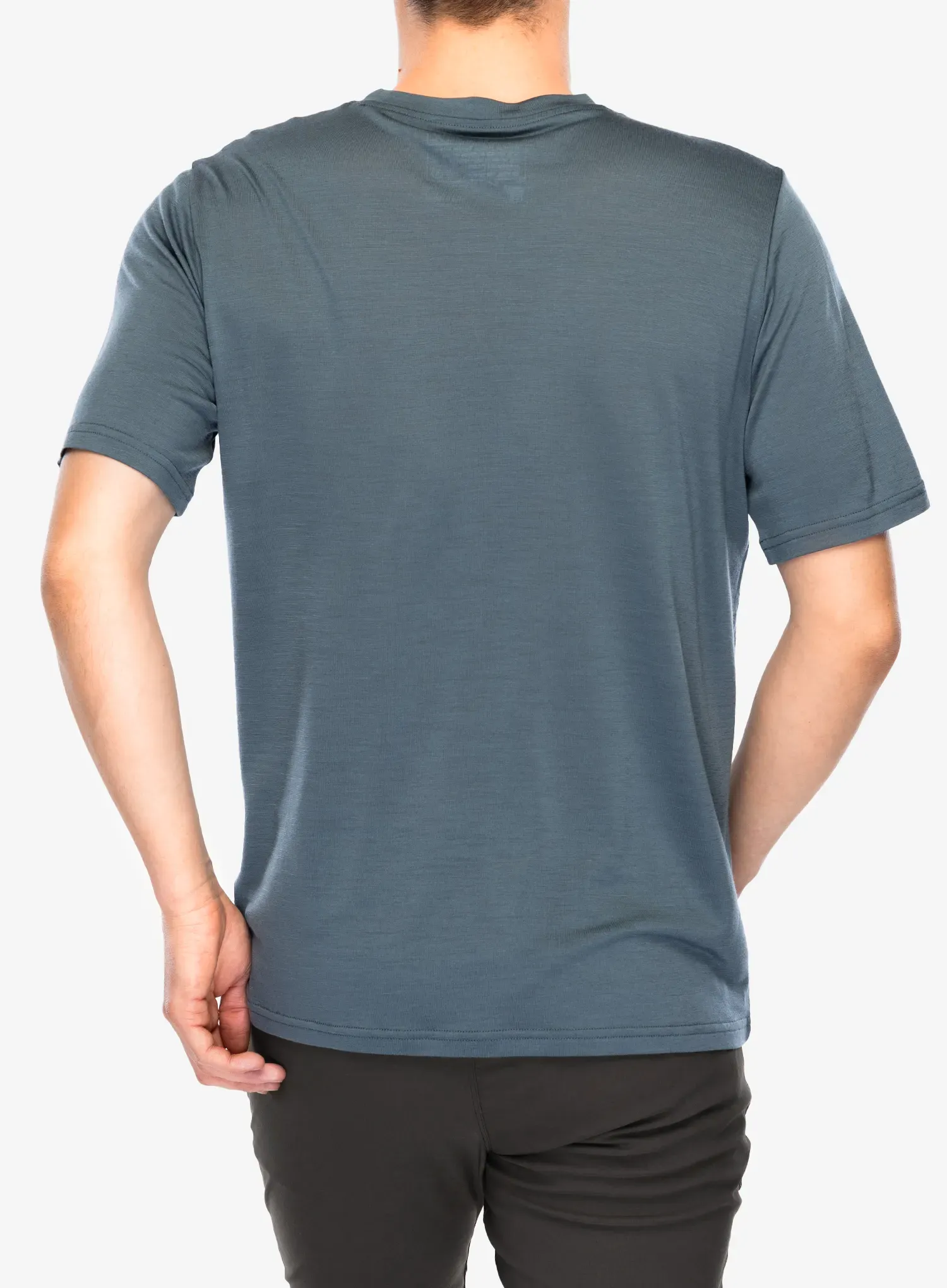 Shirt Ortovox 140 Cool Mtn Gradient TS - dark arctic grey