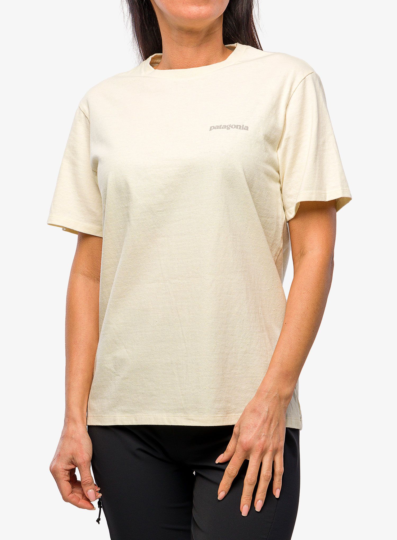 Shirt Patagonia Fitz Roy Ivon Responsibili-Tee - birch white