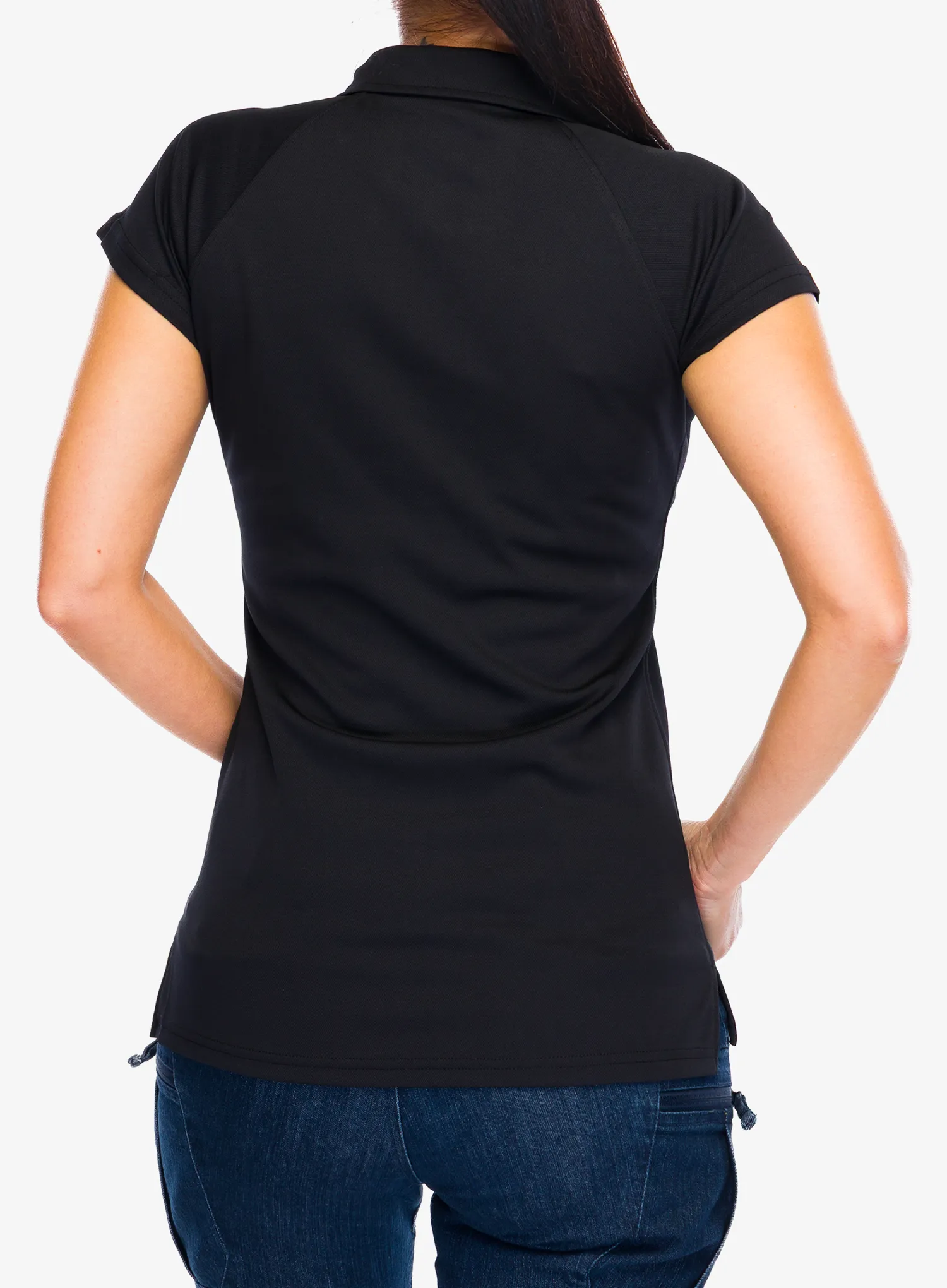 Polo-Shirt Damen Helikon-Tex UTL Polo Shirt - TopCool Lite - black