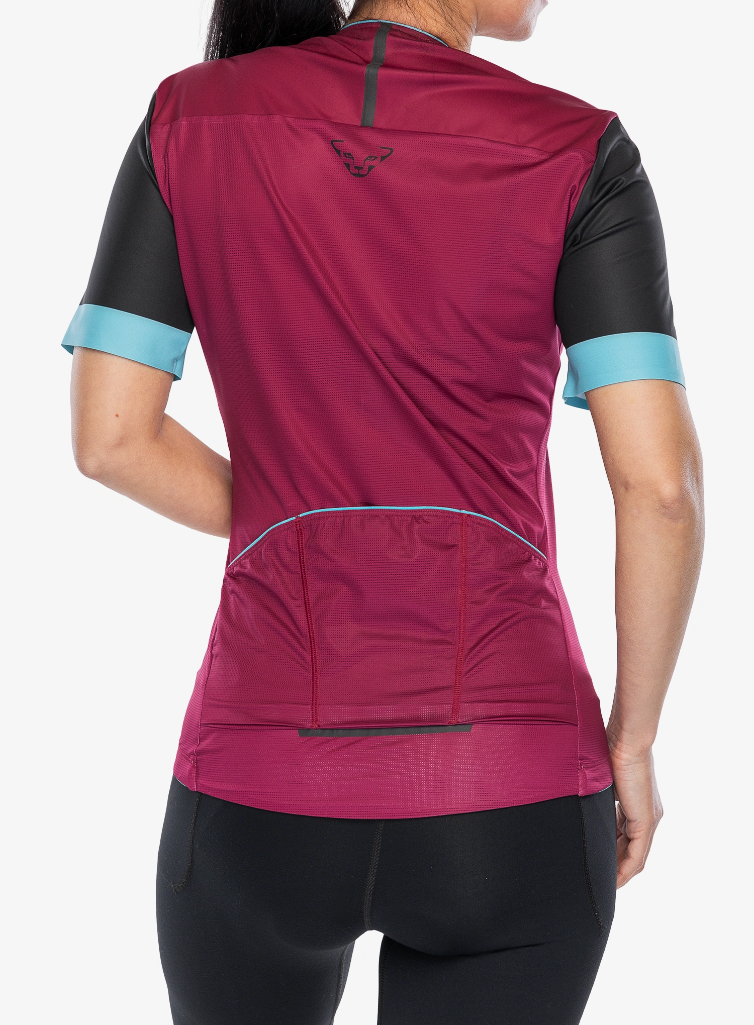 Fahrradtrikot Damen Dynafit Ride Light Full Zip Shirt - beet red