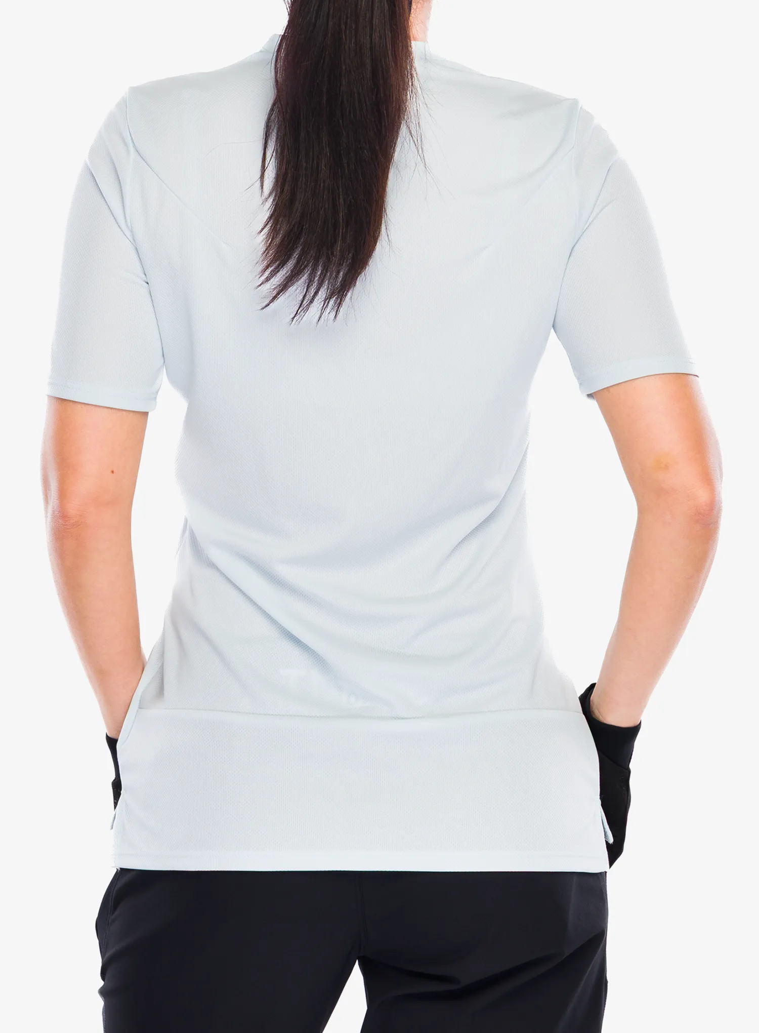 Fahrradtrikot Damen Fox Ranger SS Jersey Fox Head - pale blue