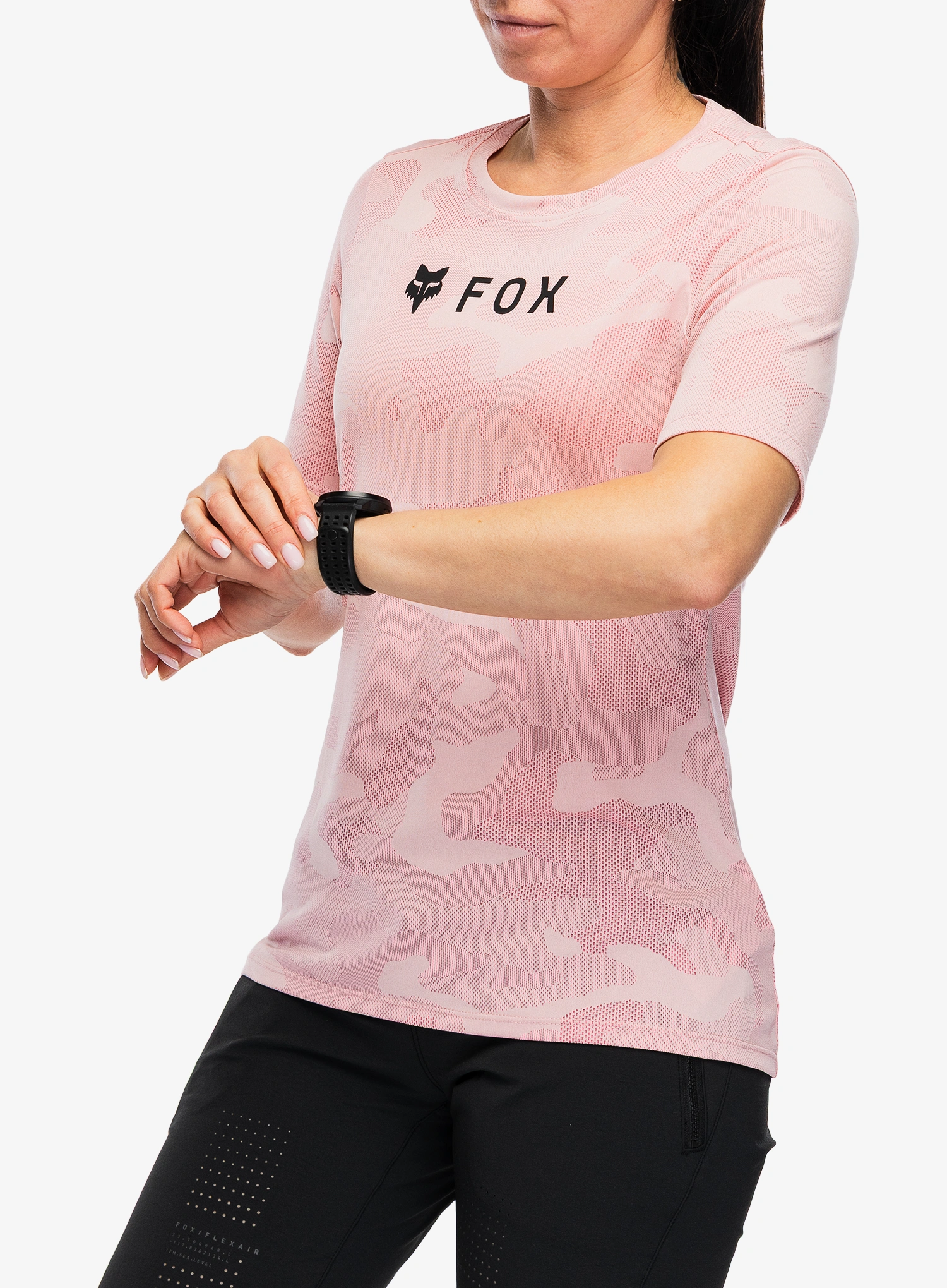 Fahrradtrikot Damen Fox Ranger Tru Dri SS Jersey - berry