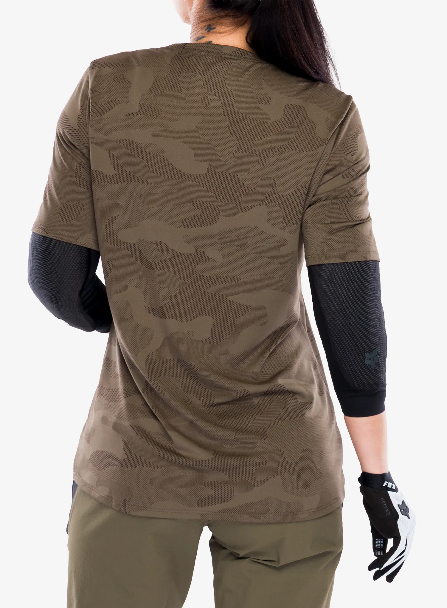 Fahrradtrikot Damen Fox Ranger Tru Dri SS Jersey - dirt