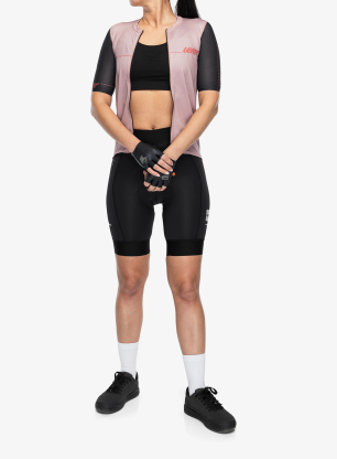 Fahrradtrikot Damen Leatt Jersey MTB Endurance 6.0 - dusty pink