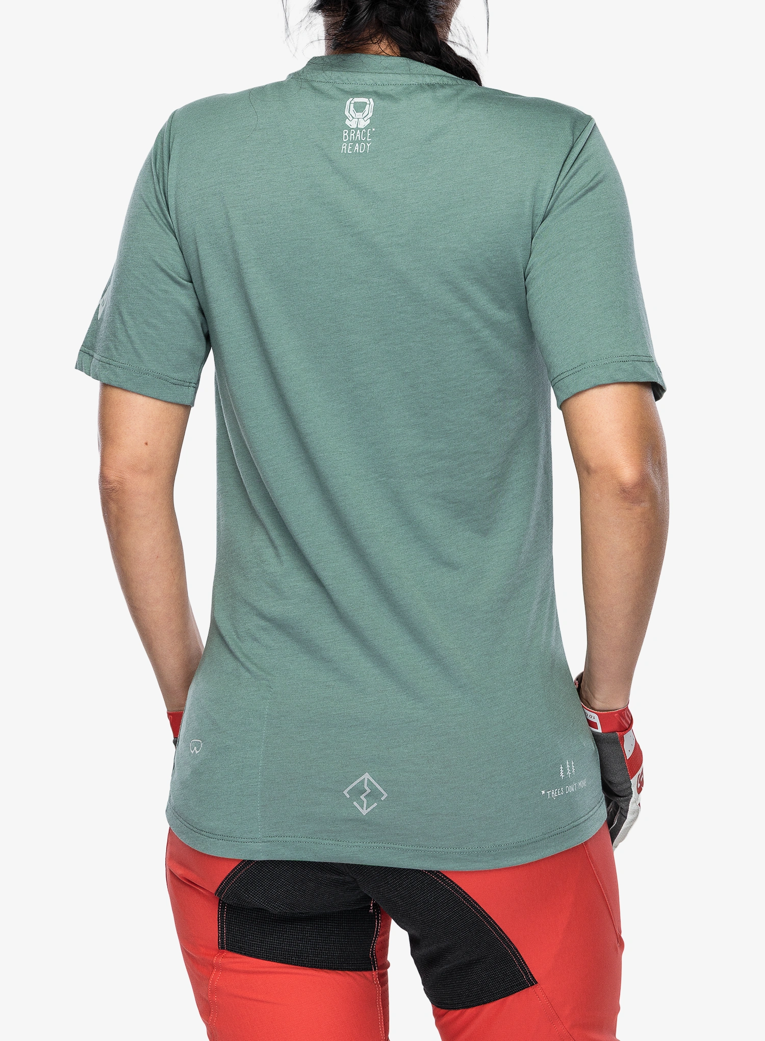 Fahrradtrikot Damen Leatt MTB Gravity 3.0 - mist green