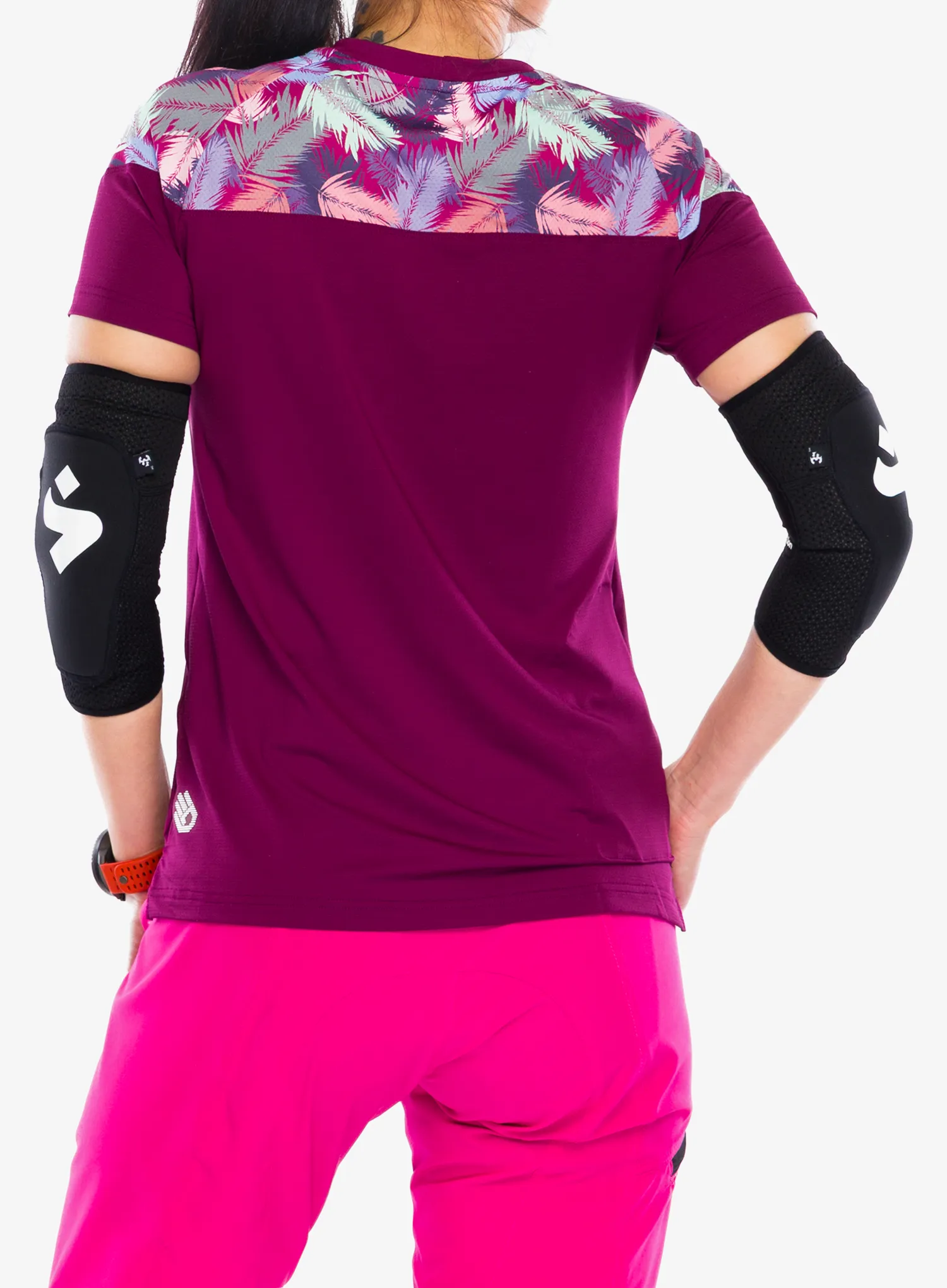 Fahrradtrikot Damen Sensor Helium Jersey S/S - lilla/feather