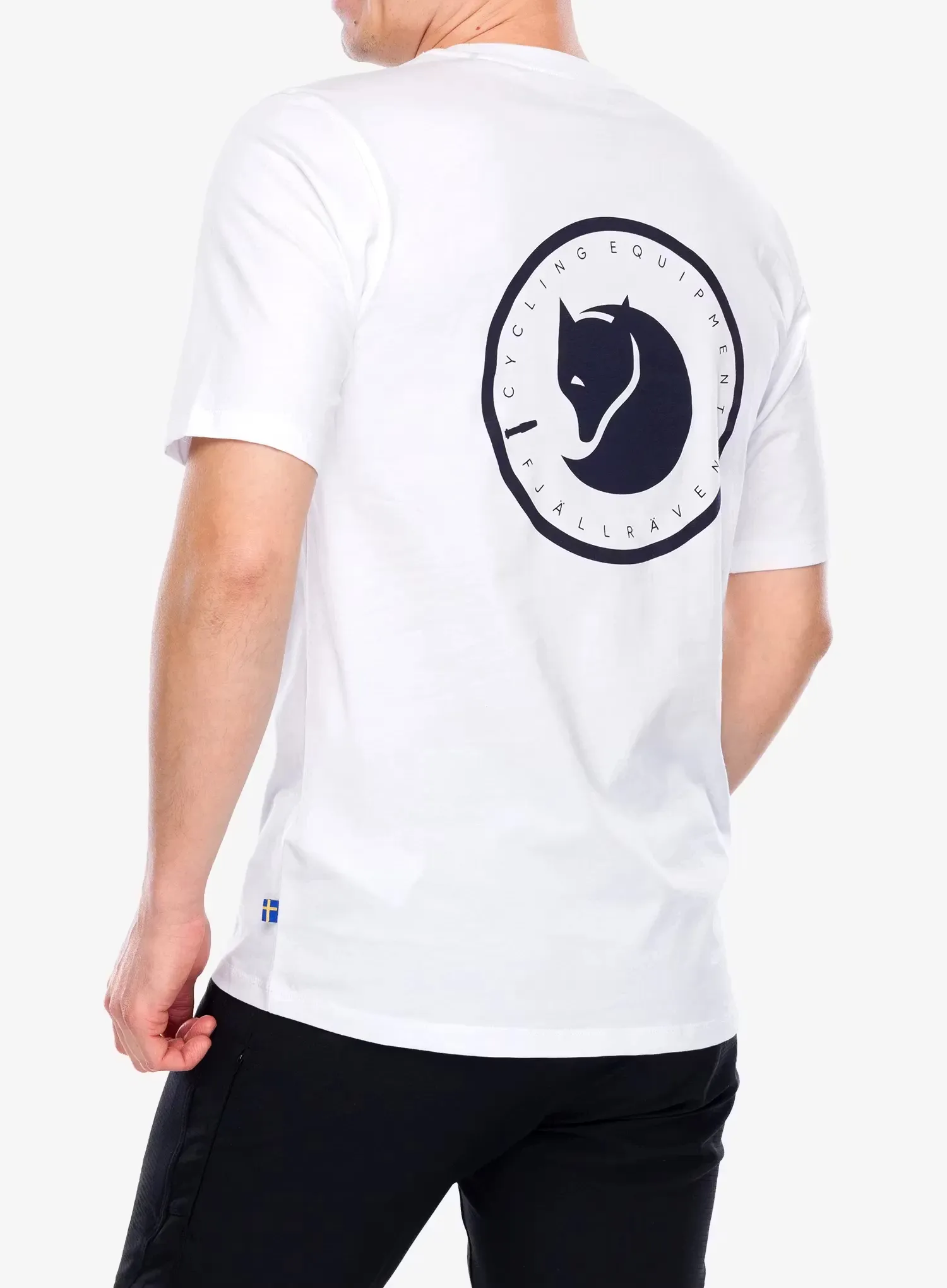 Fahrradtrikot Fjallraven Hoja T-shirt - white/white