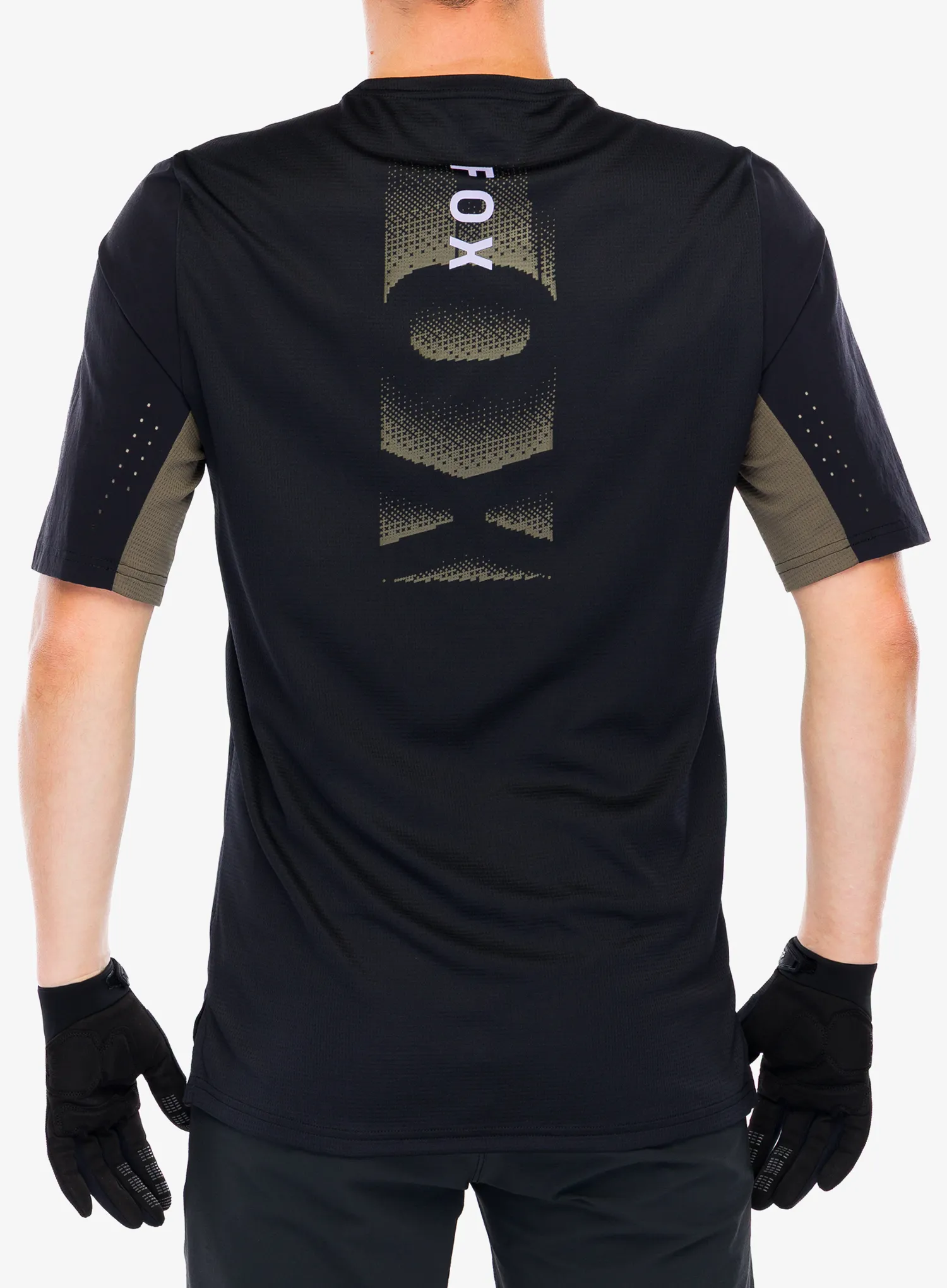 Fahrradtrikot Fox Defend SS Jersey Park - black/black