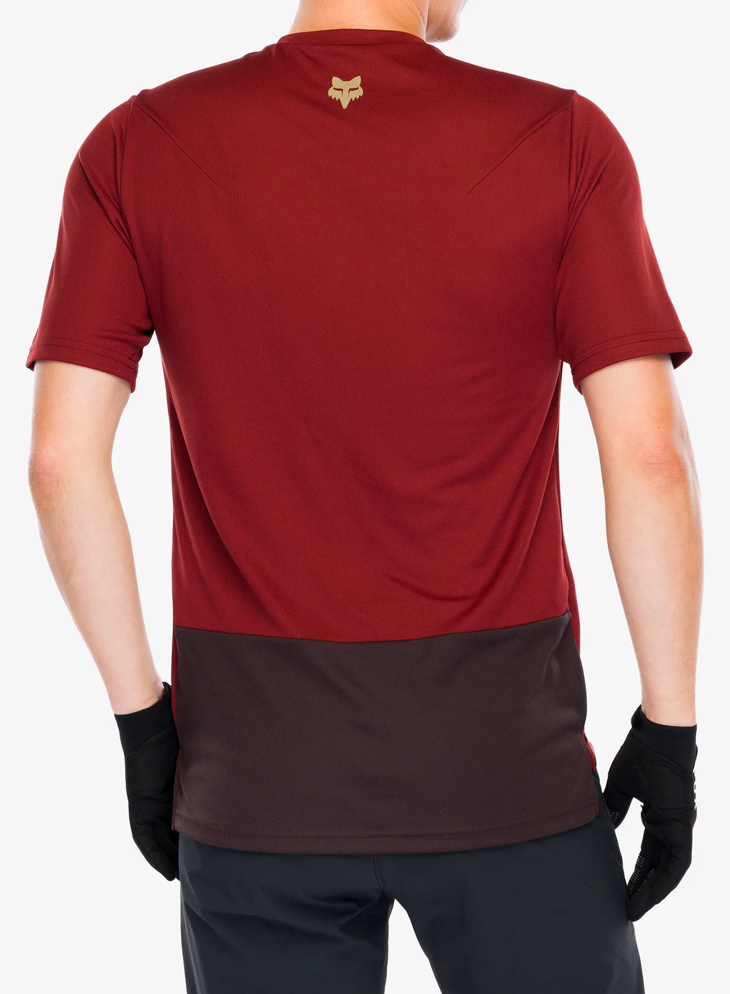 Fahrradtrikot Fox Ranger SS Jersey Wordmark - rust