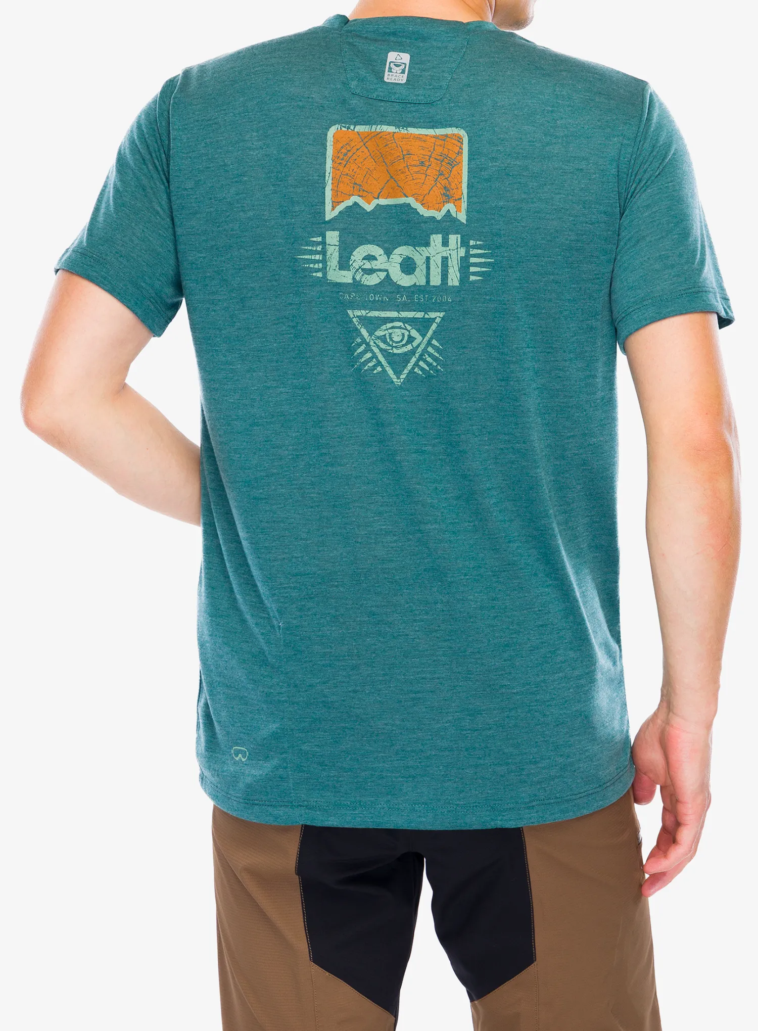 Fahrradtrikot Leatt Jersey MTB Gravity 1.0 - teal