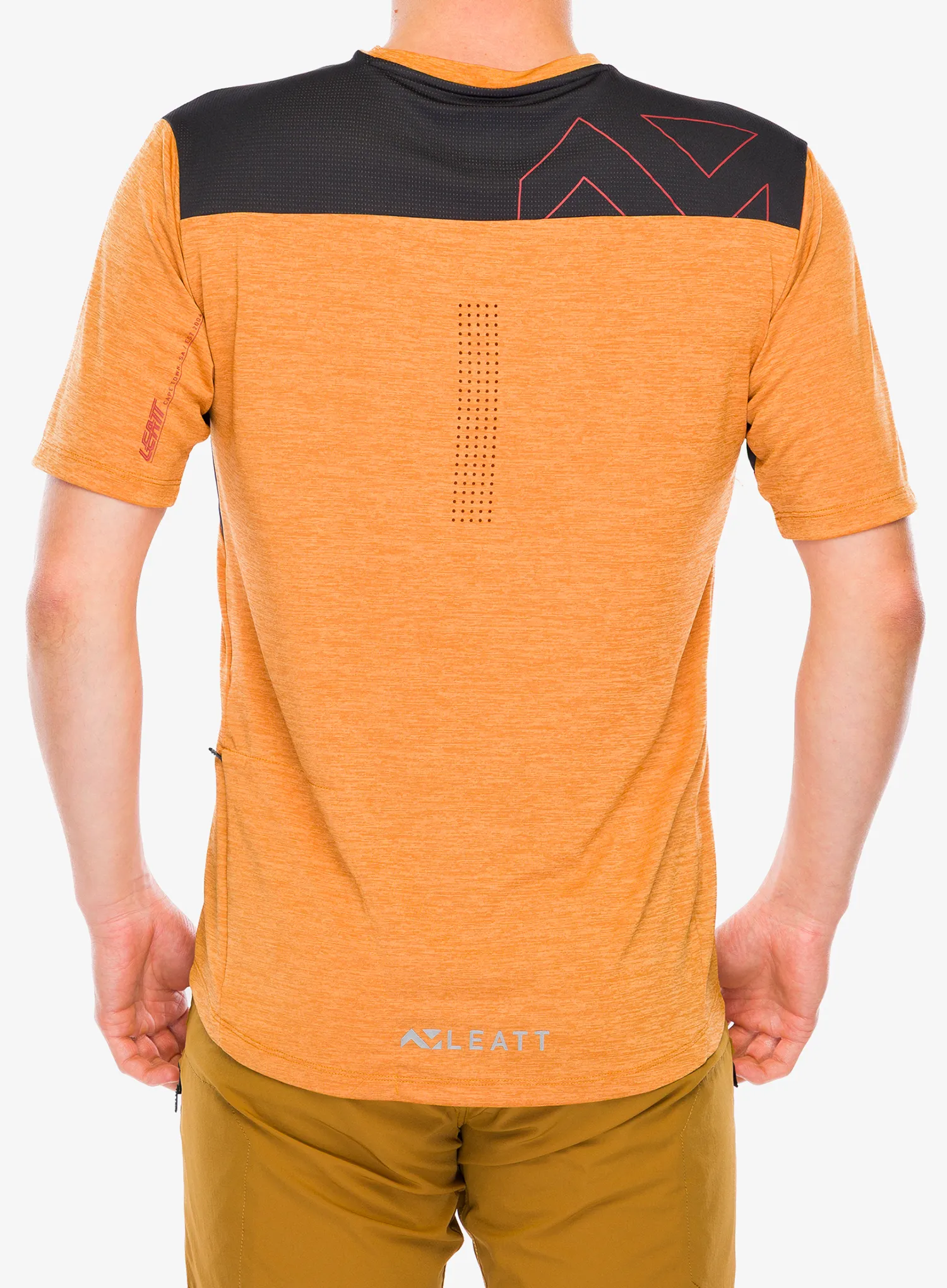 Fahrradtrikot Leatt Jersey MTB Trail 1.0 - rust