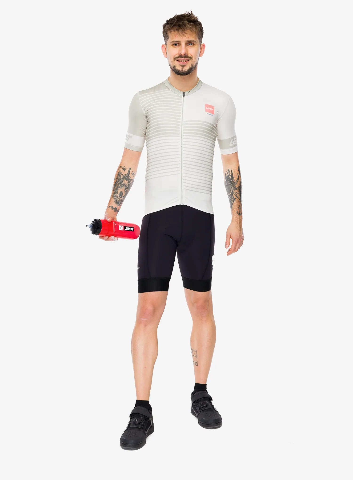 Fahrradtrikot Leatt MTB Endurance 3.0 - stone grey