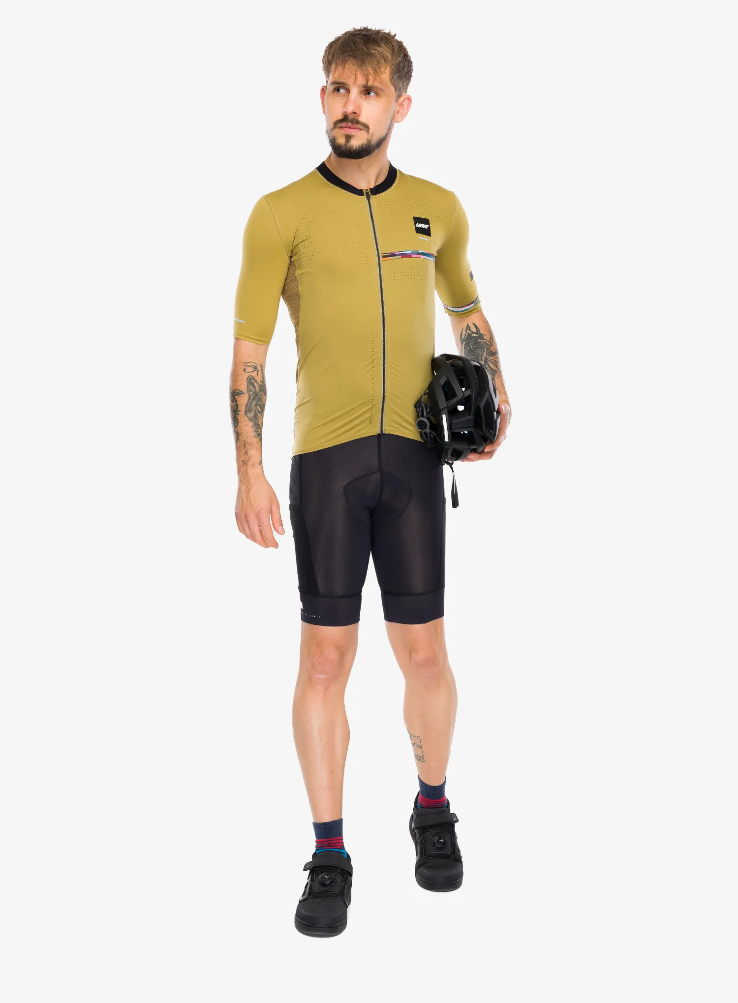 Fahrradtrikot Leatt MTB Endurance 5.0 Cargo - brass brown