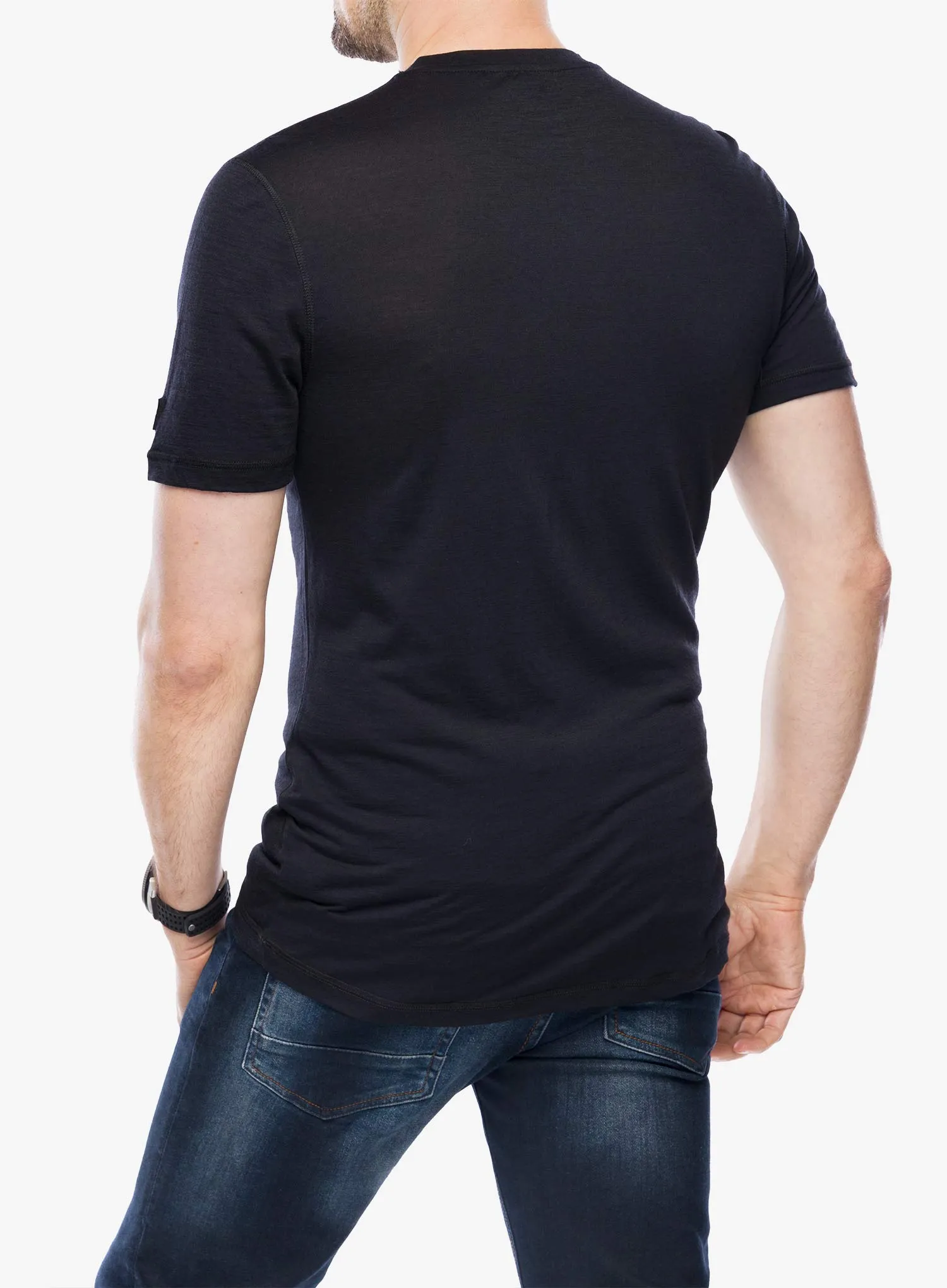 Shirt Super.natural Sierra140 Tee - jet black