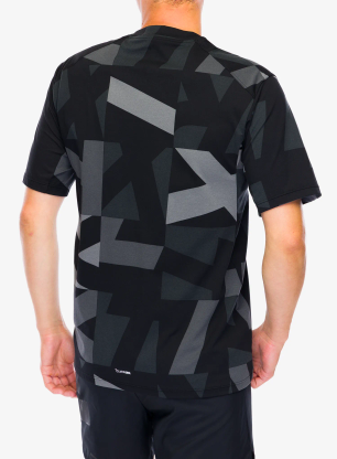 Funktionsshirt adidas TERREX Multi Climacool Printed T-Shirt - black/carbon