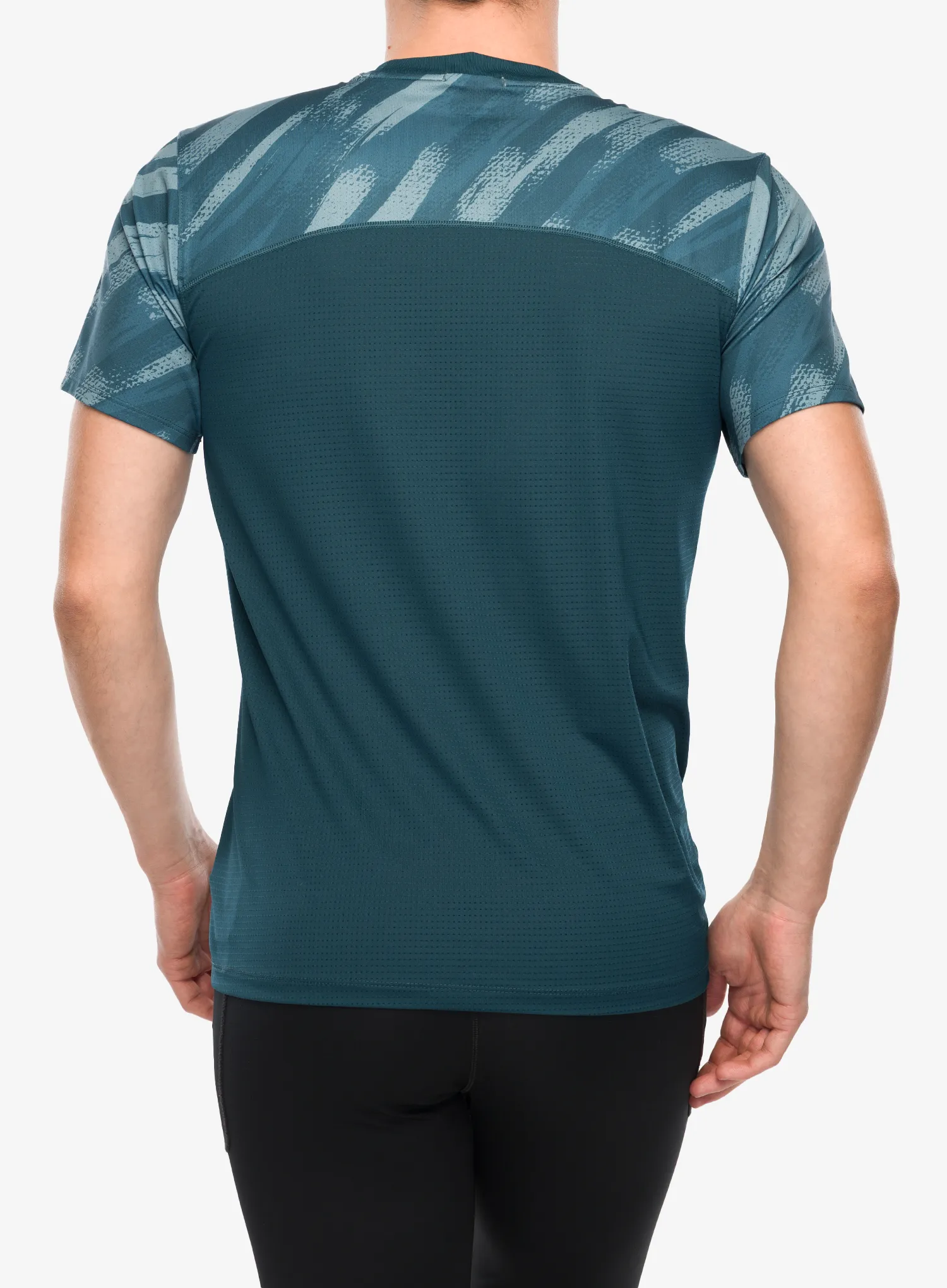Funktionsshirt Brooks Atmosphere Short Sleeve 3.0 - ultra print/deep sea