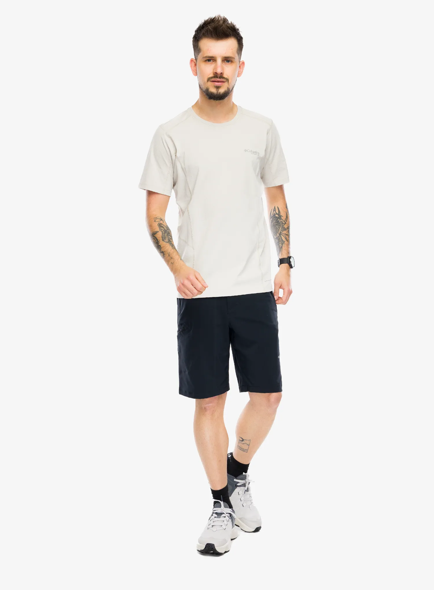 Funktionsshirt Columbia Diamond Peak Pro Short Sleeve - dark stone