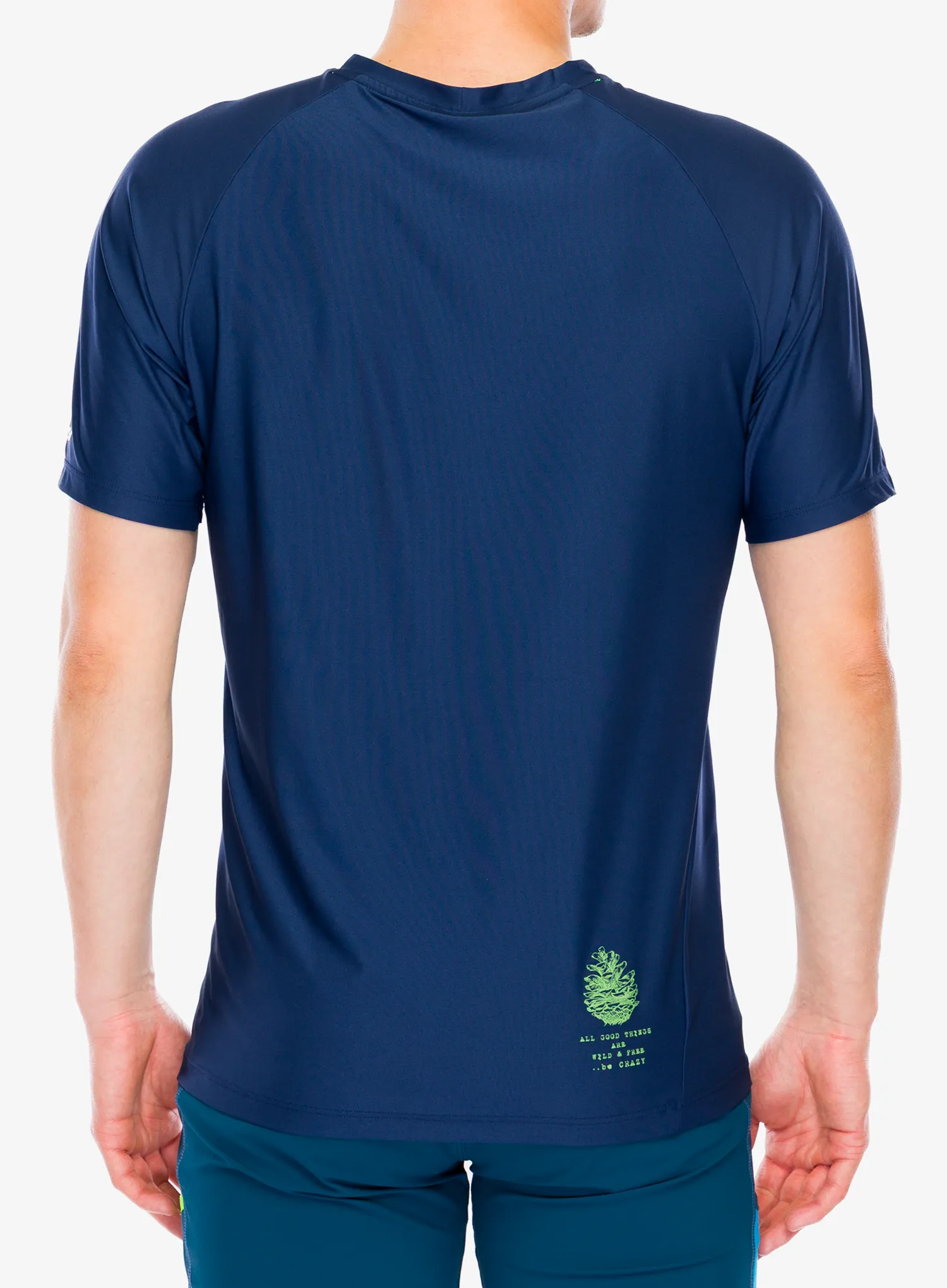 Funktionsshirt Crazy Shirt Logo - zenith/blue