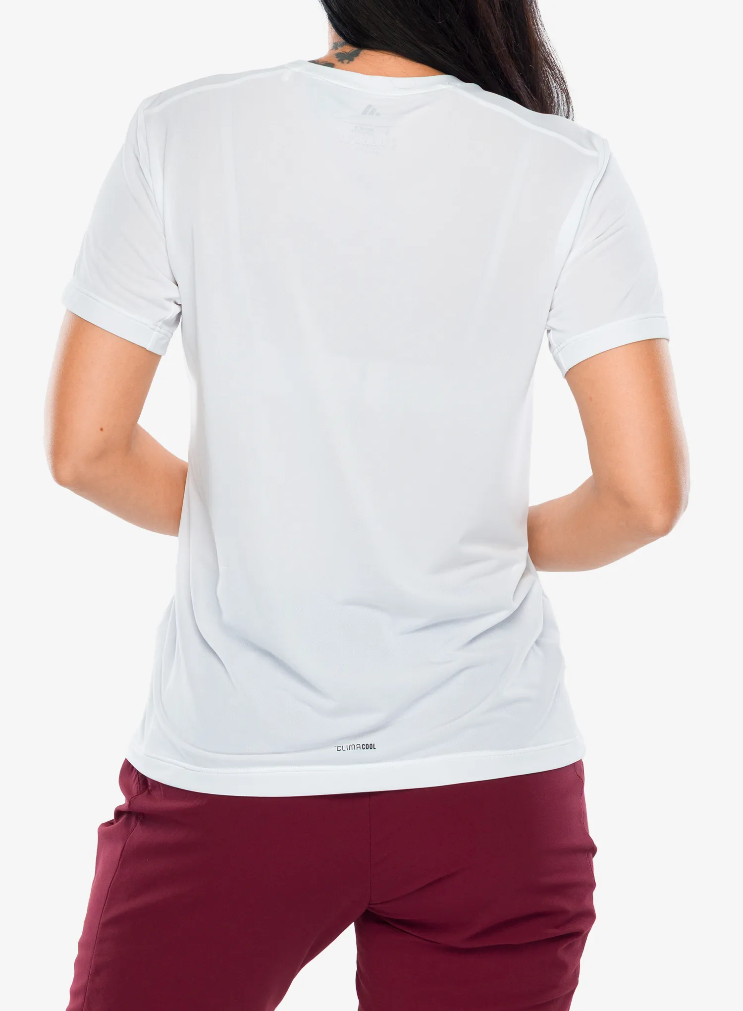 Funktionsshirt Damen adidas TERREX Multi Logo Tech Tee - white
