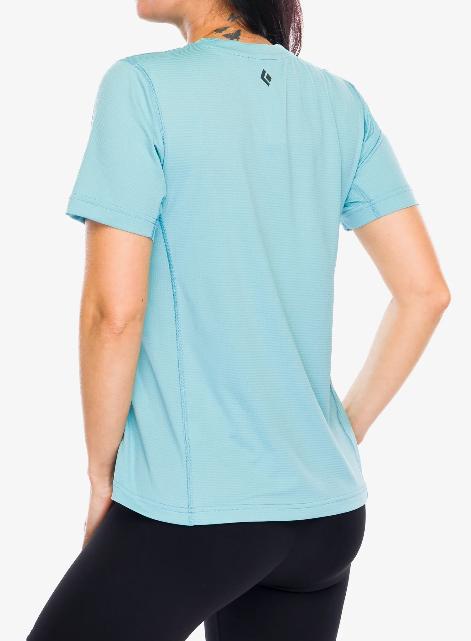 Funktionsshirt Damen Black Diamond Distance SS Tech Tee - glacier/glacier
