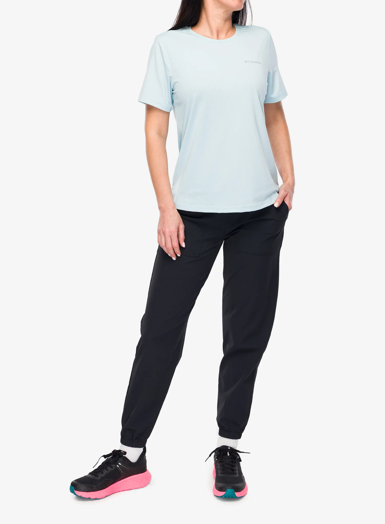 Funktionsshirt Damen Columbia Wild Springs S/S - marine light