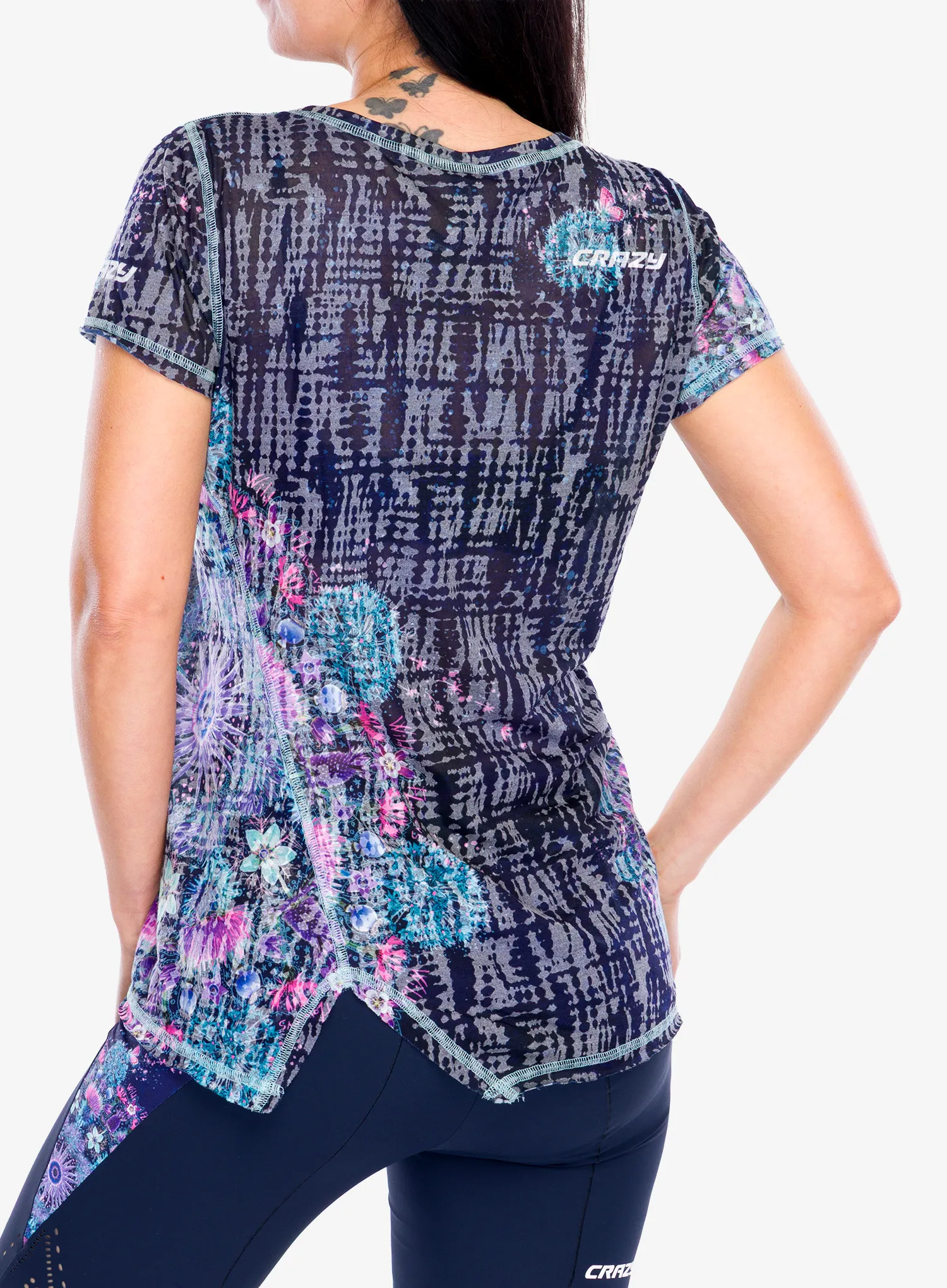 Funktionsshirt Damen Crazy Shirt Aloha - mandala