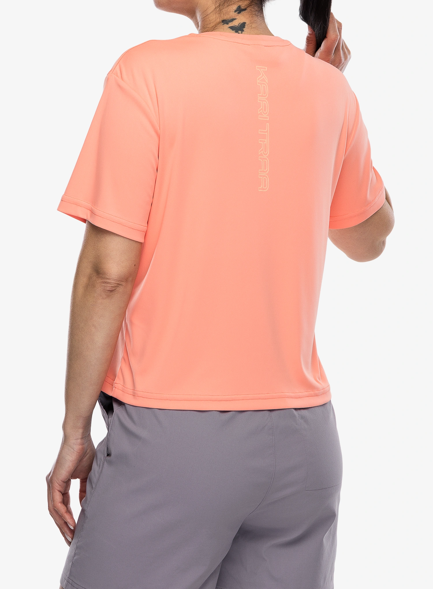 Funktionsshirt Damen Kari Traa Una Tee - coral