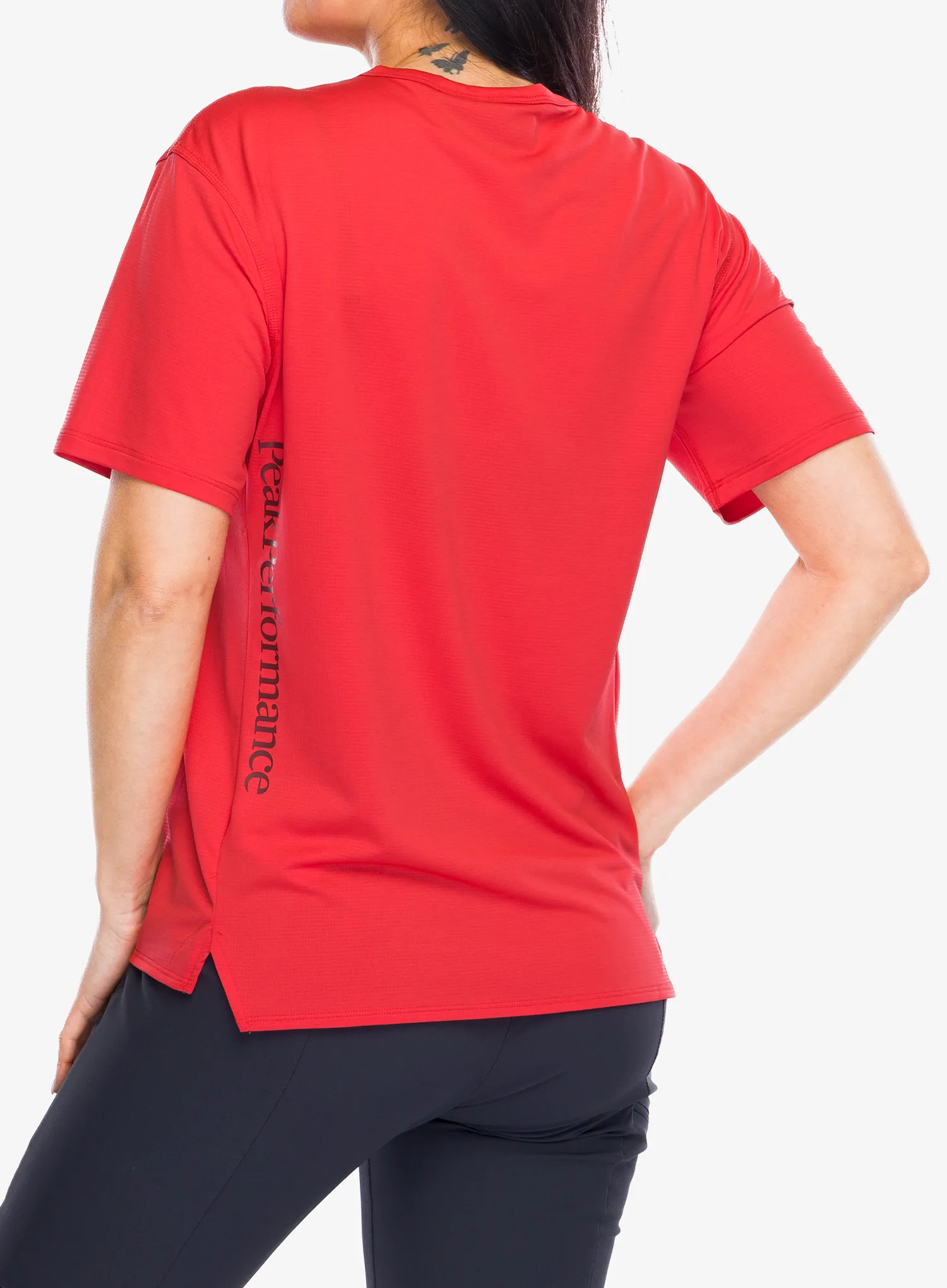Funktionsshirt Damen Peak Performance Trail SS - brilliant red