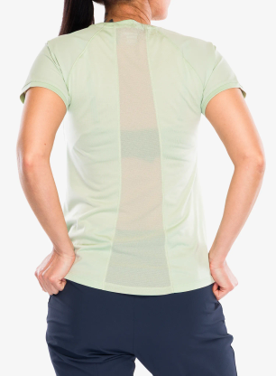 Funktionsshirt Damen Salomon Outline S/S Tee - sea foam