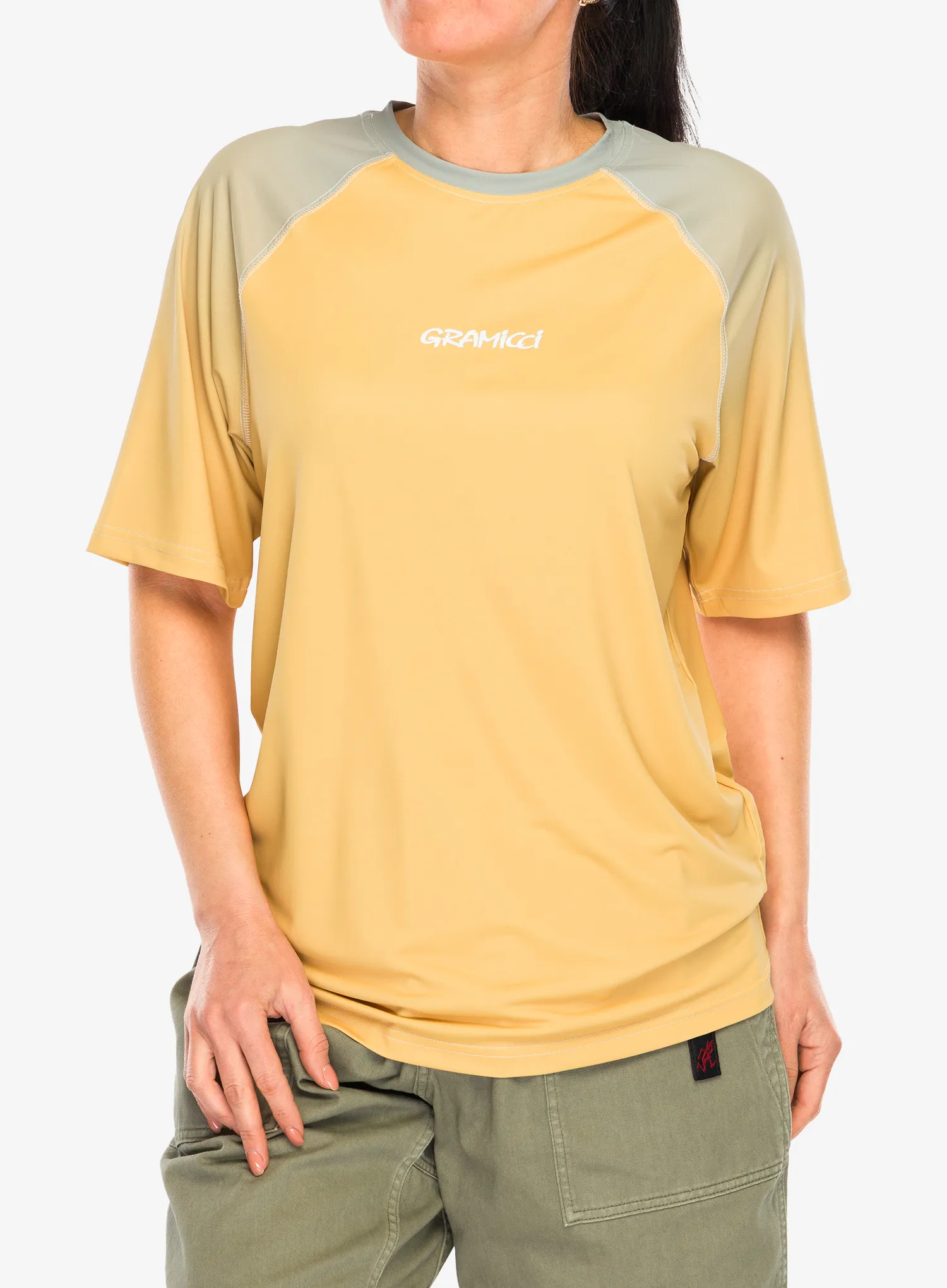 Funktionsshirt Gramicci Upf-Shield Short Sleeve Top - sunlit