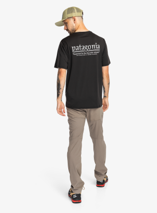 Funktionsshirt Patagonia Cap Cool Daily Shirt Hut Tripper - black
